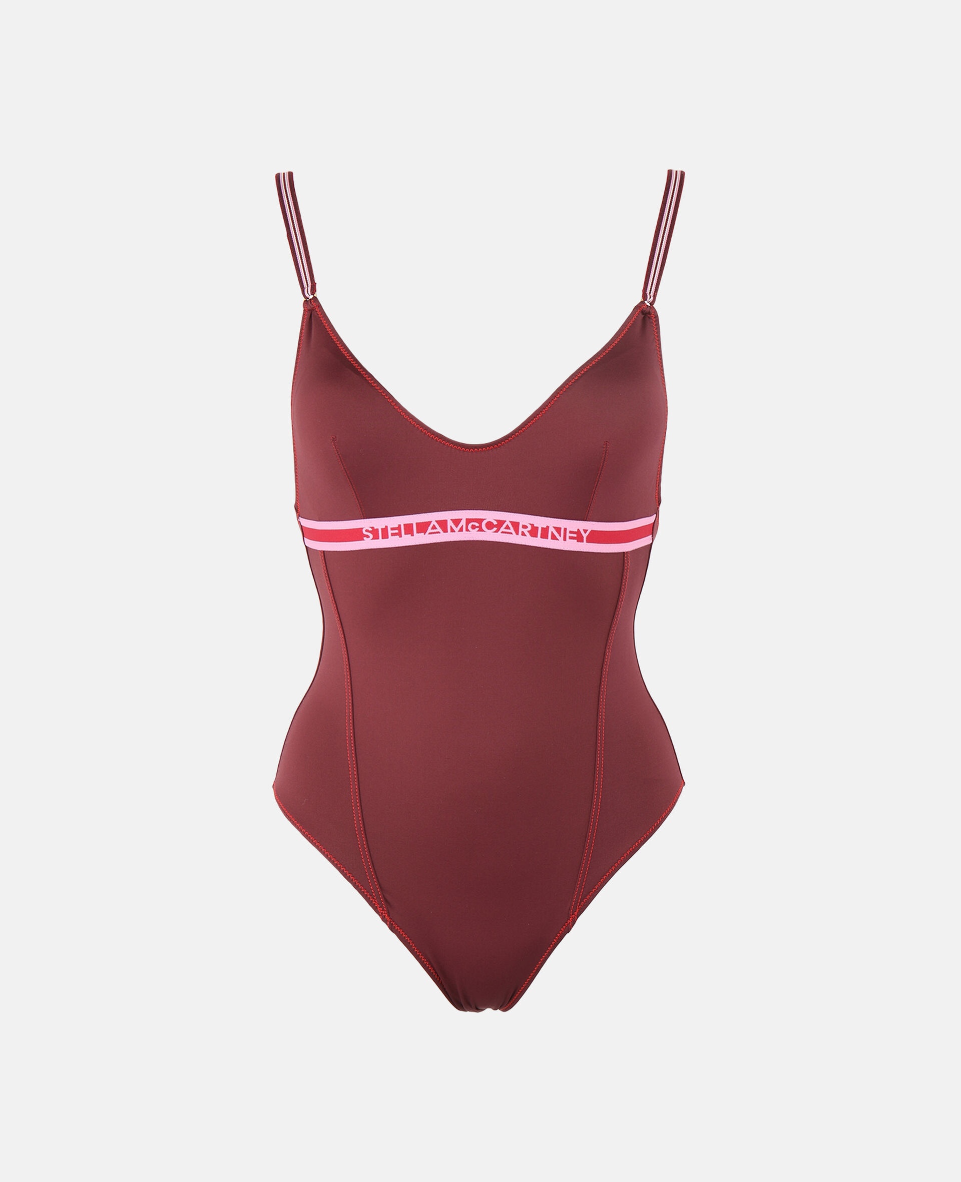 LOGO TAPE PADDED SWIMSUIT - 1