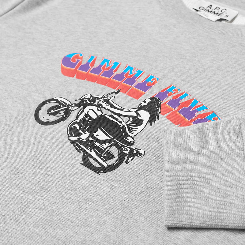 A.P.C. A.P.C. X Gimme Five Mika Crew Sweat outlook