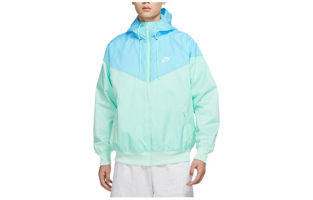 Nike Windrunner Full-Zip Drawstring Hoodie 'Blue' DA0002-379 - 3