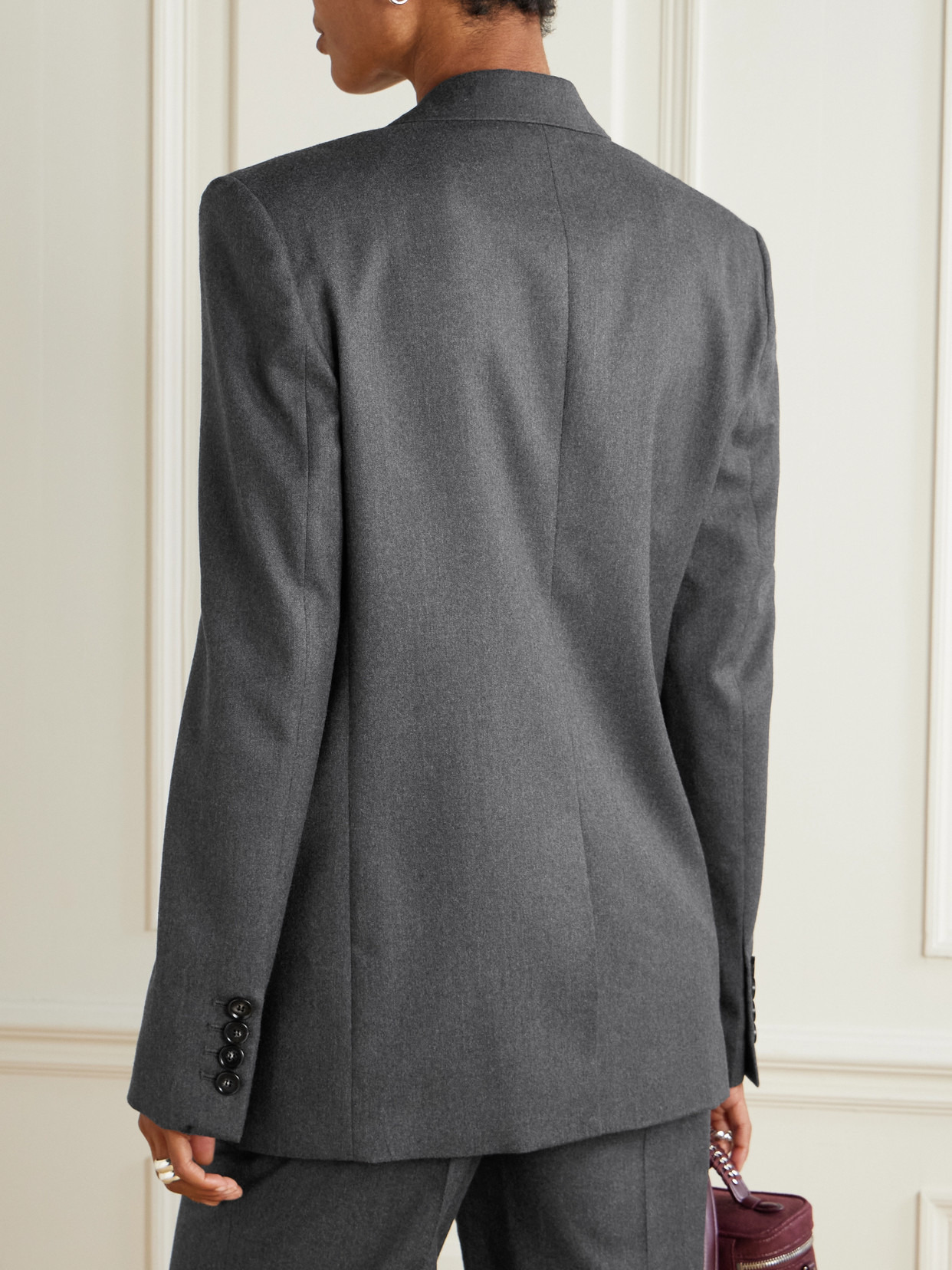Wool-twill Blazer - 3