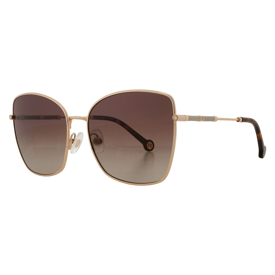 Carolina Herrera Brown Gradient Butterfly Ladies Sunglasses HER 0133/S 0000/HA 59 - 2