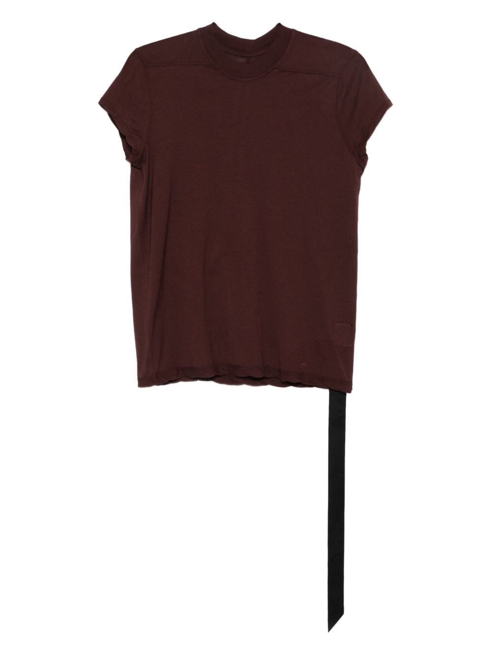 strap-detail short-sleeve T-shirt - 1
