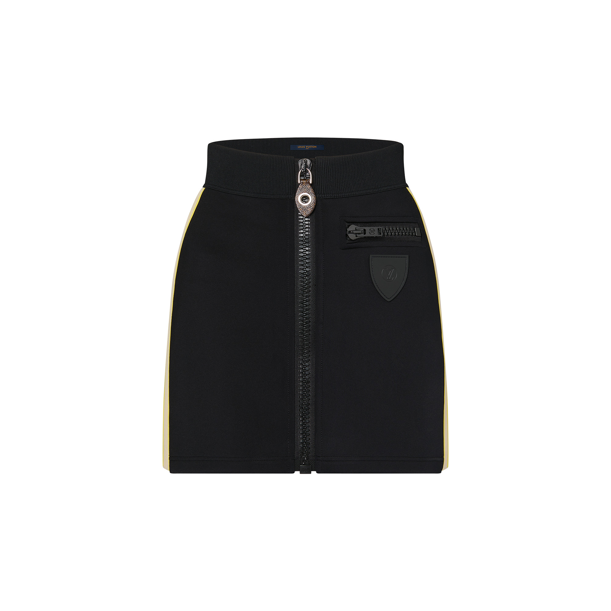 Technical Jersey Zip-Up Skirt - 1