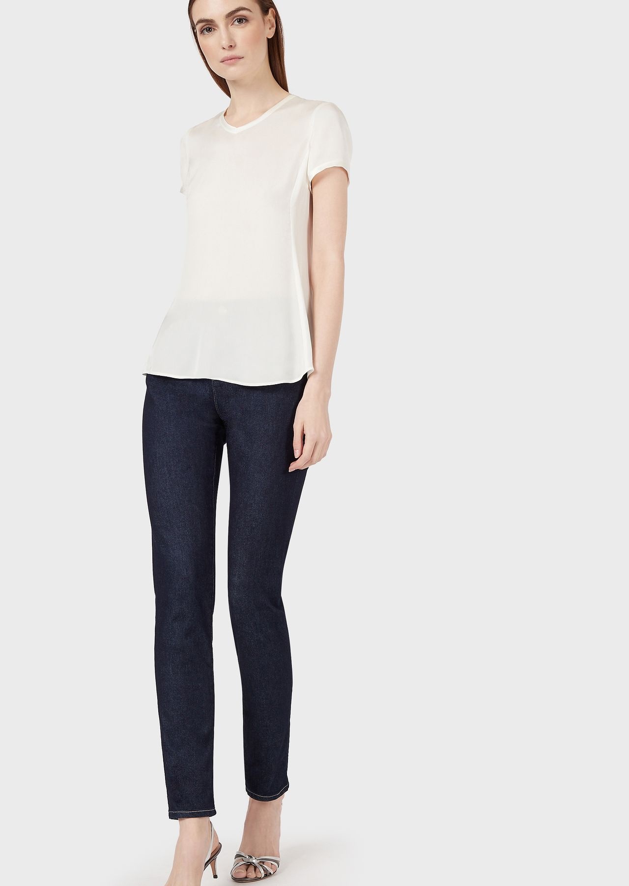 Slim-fit jeans in stretch cotton denim - 2
