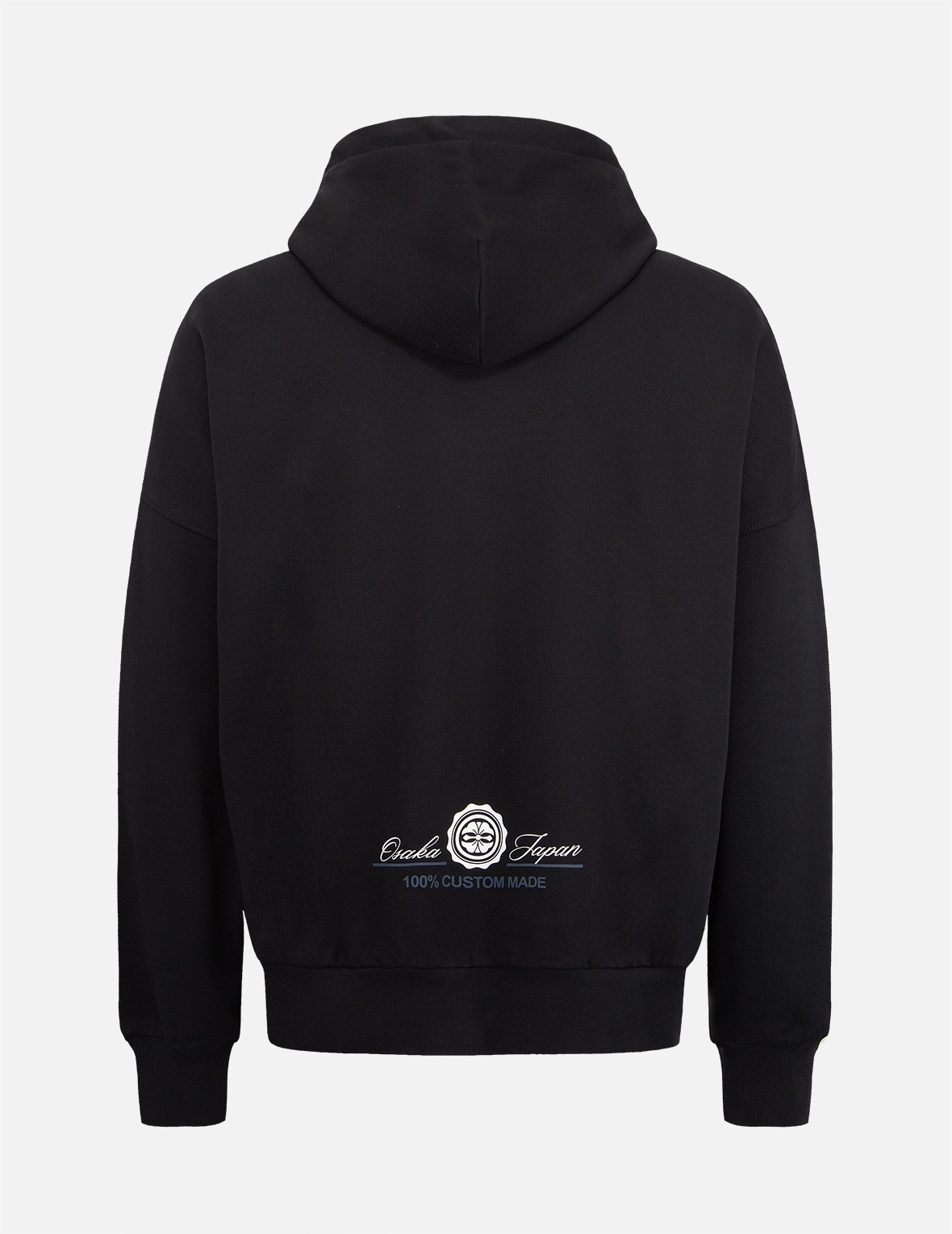 RETRO LOGO PRINT OVERSIZED HOODIE - 2