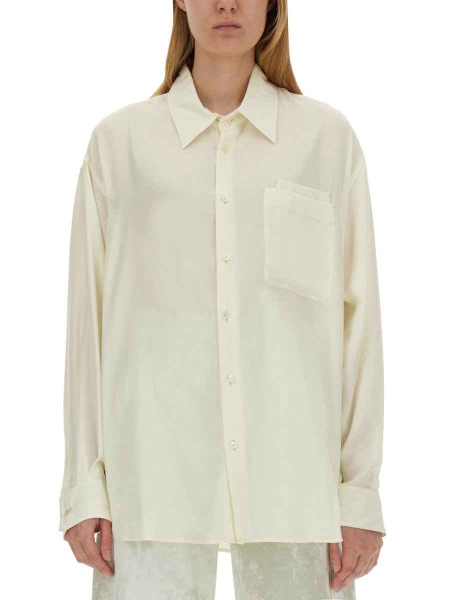 Lemaire Women Lyocell Shirt - 3