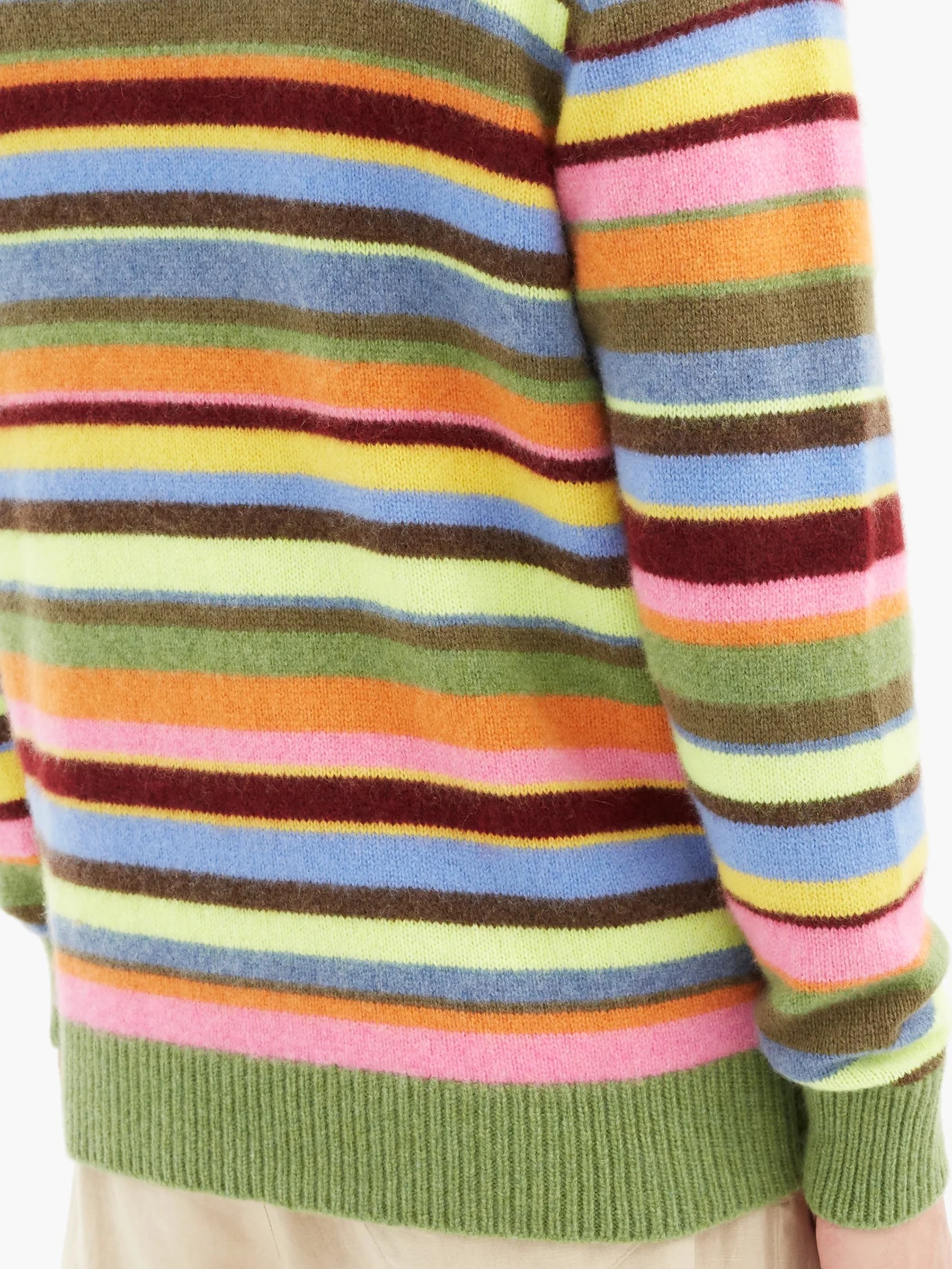 Sink striped cashmere sweater - 4