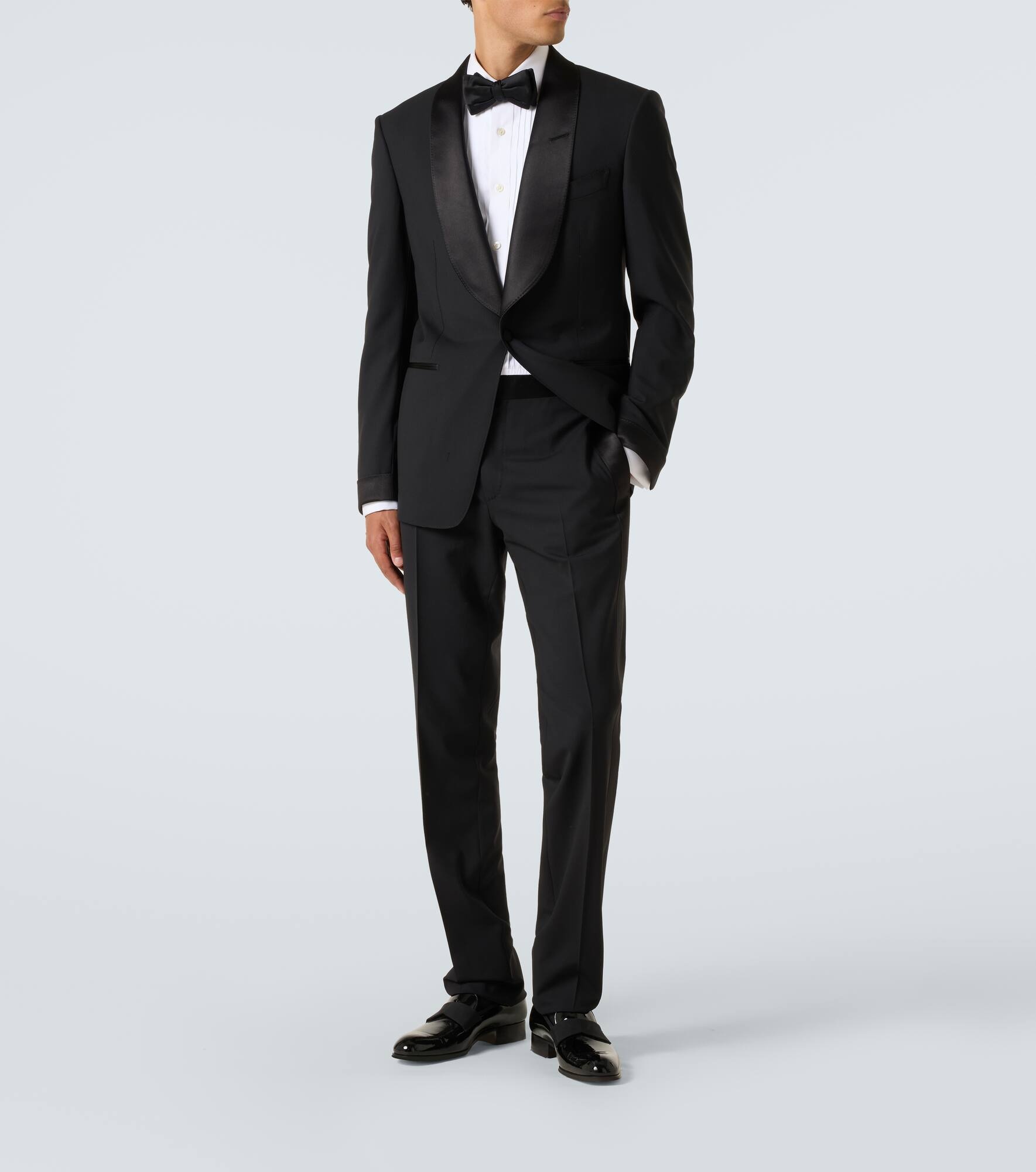 Wool-blend tuxedo - 2