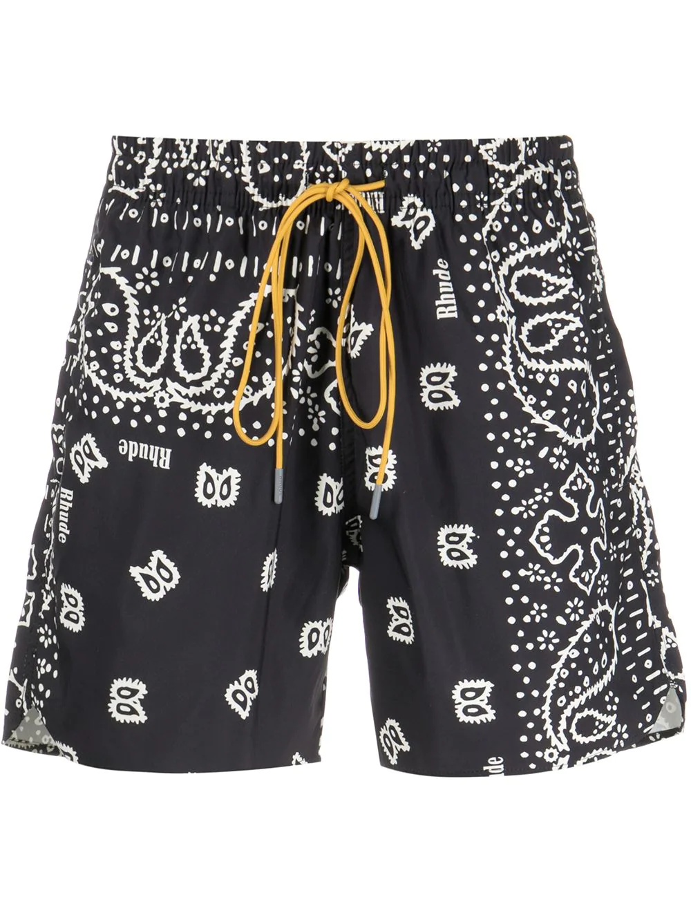 bandana-print shorts - 1