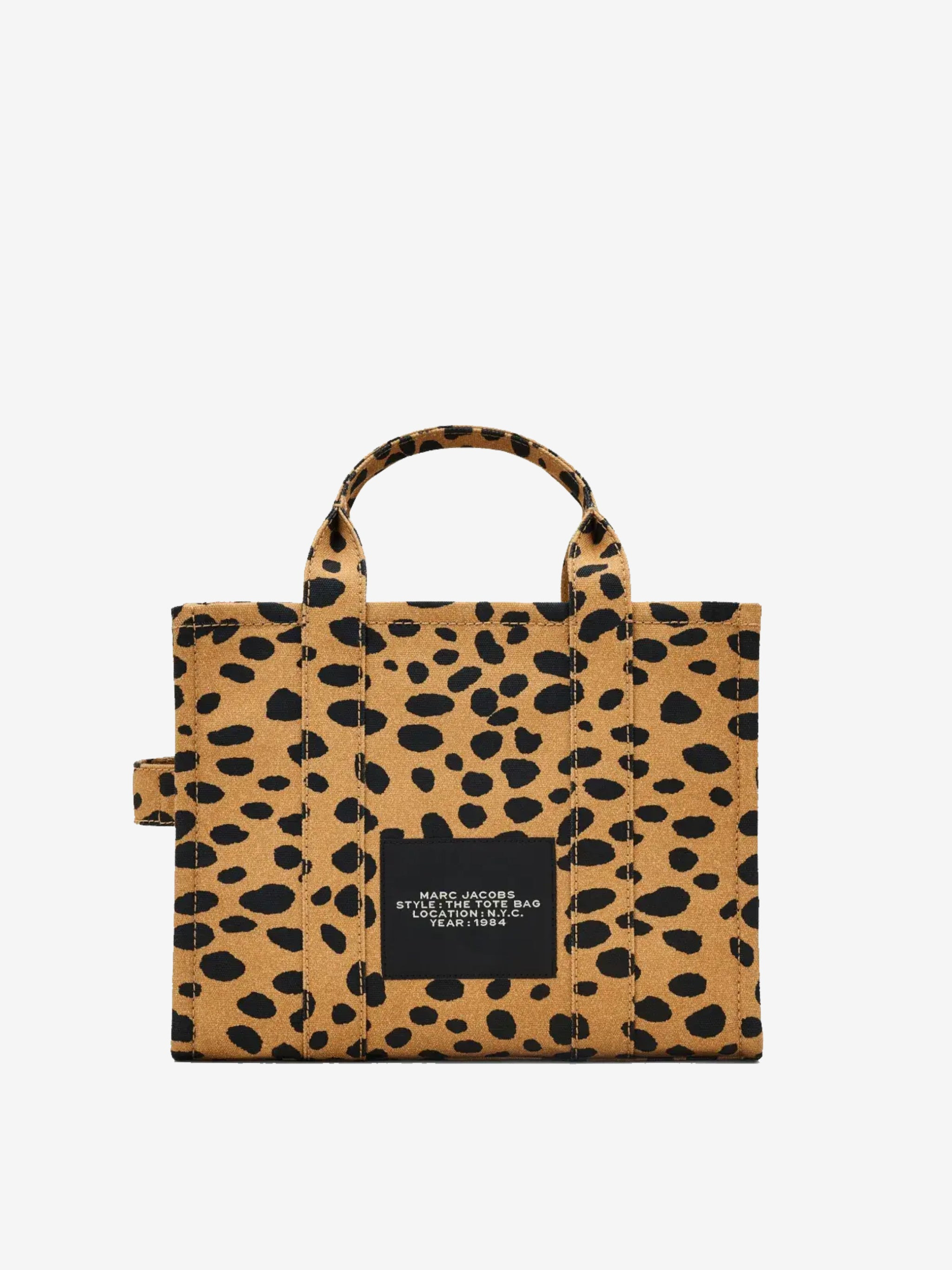 MARC JACOBS - Women The Medium Cheetah Canvas Tote Bag - 5