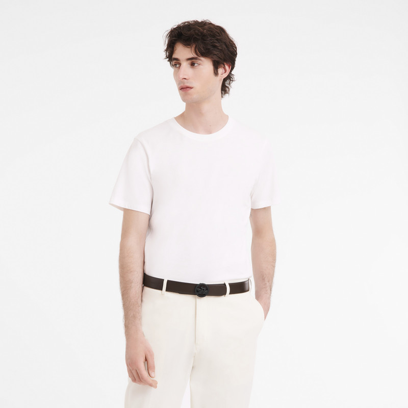 Box-Trot Men's belt Black/Ebony - Leather 4