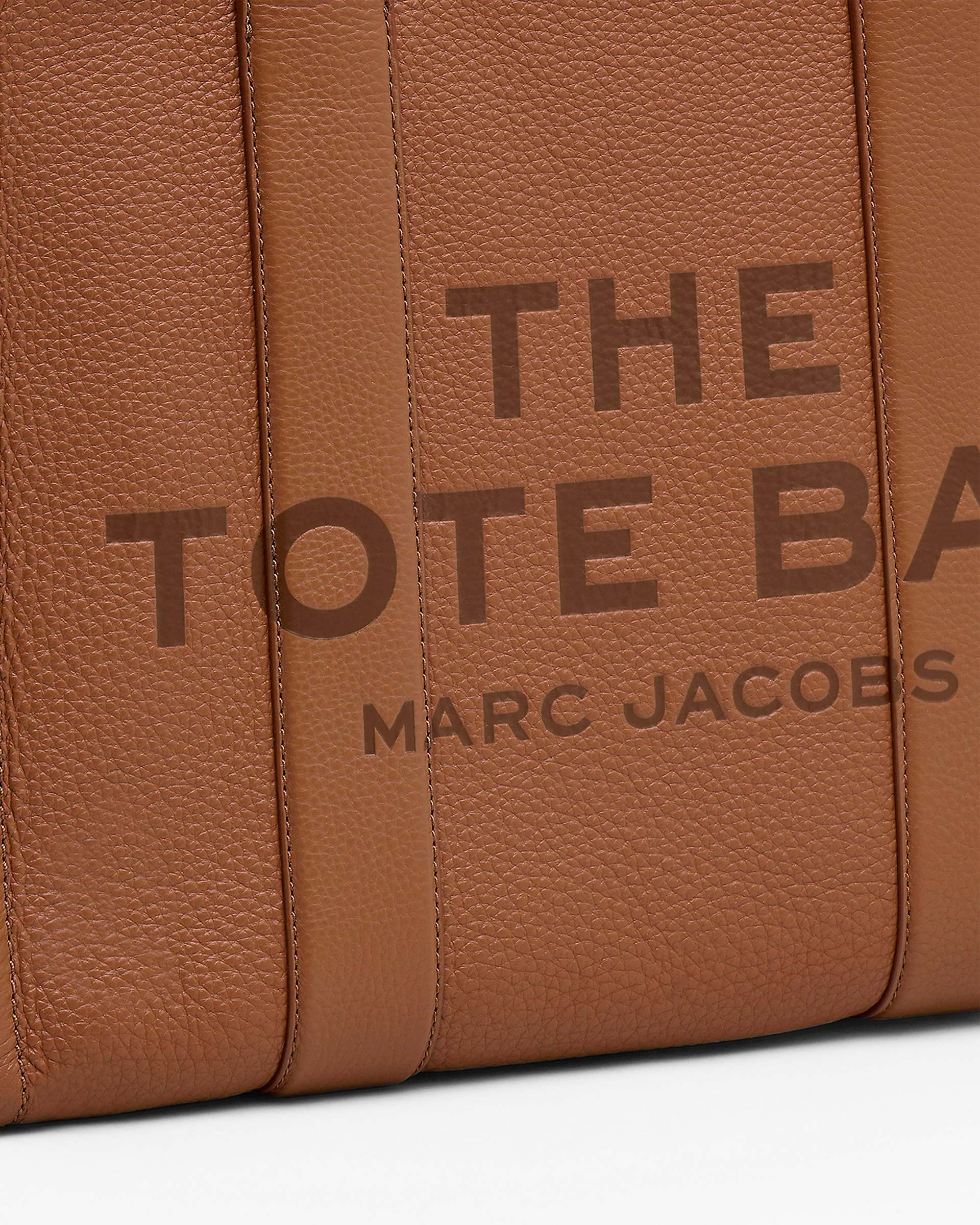 THE LEATHER LARGE TOTE BAG - 5