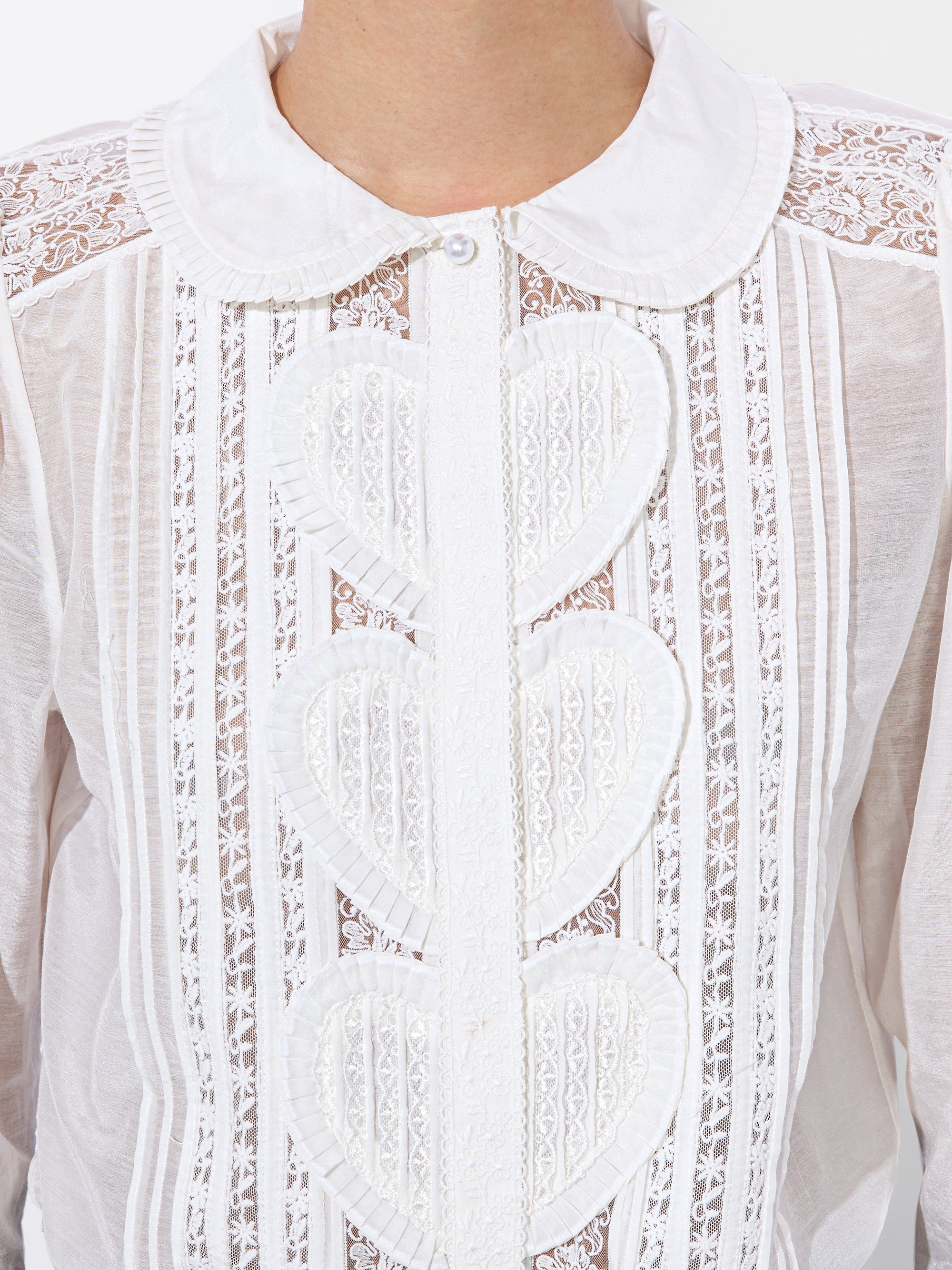 KURT MIXED MEDIA BLOUSE - 5