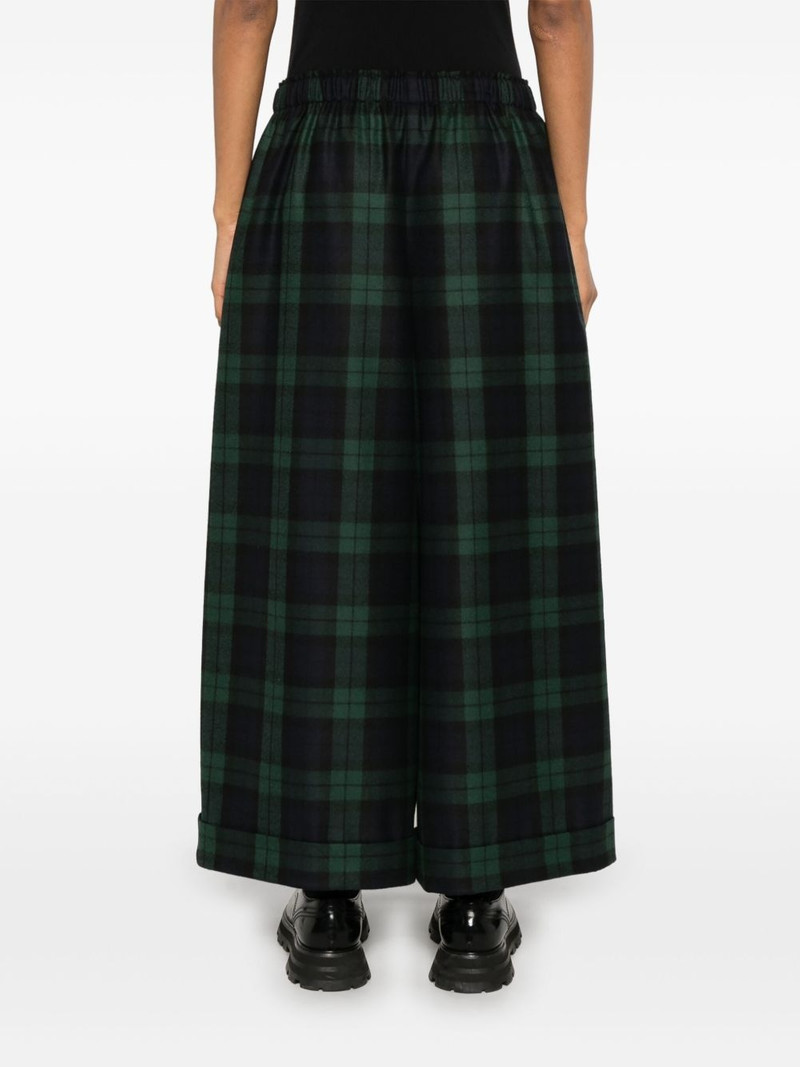 tartan-check trousers 4