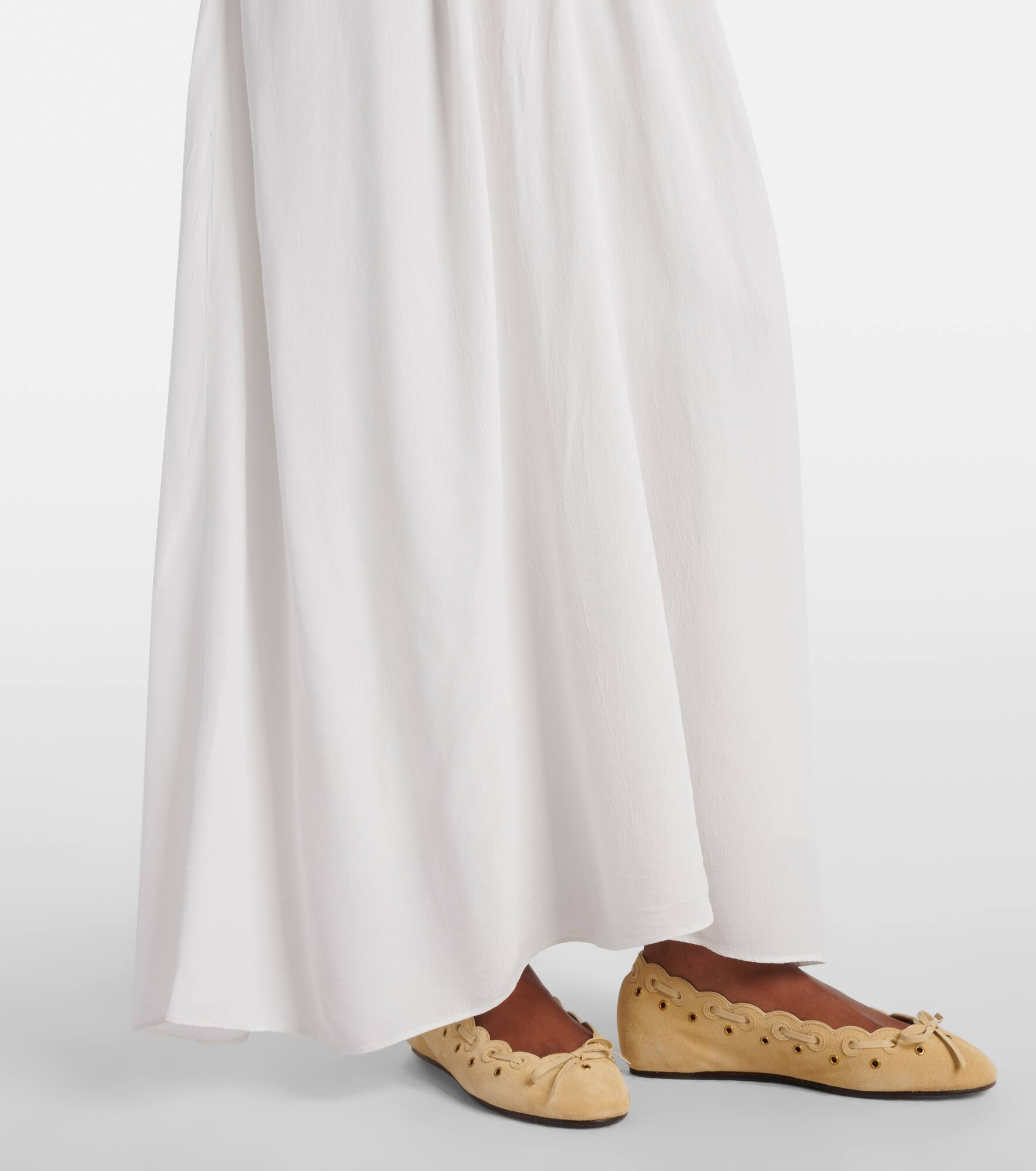Freda broderie anglaise maxi dress - 5