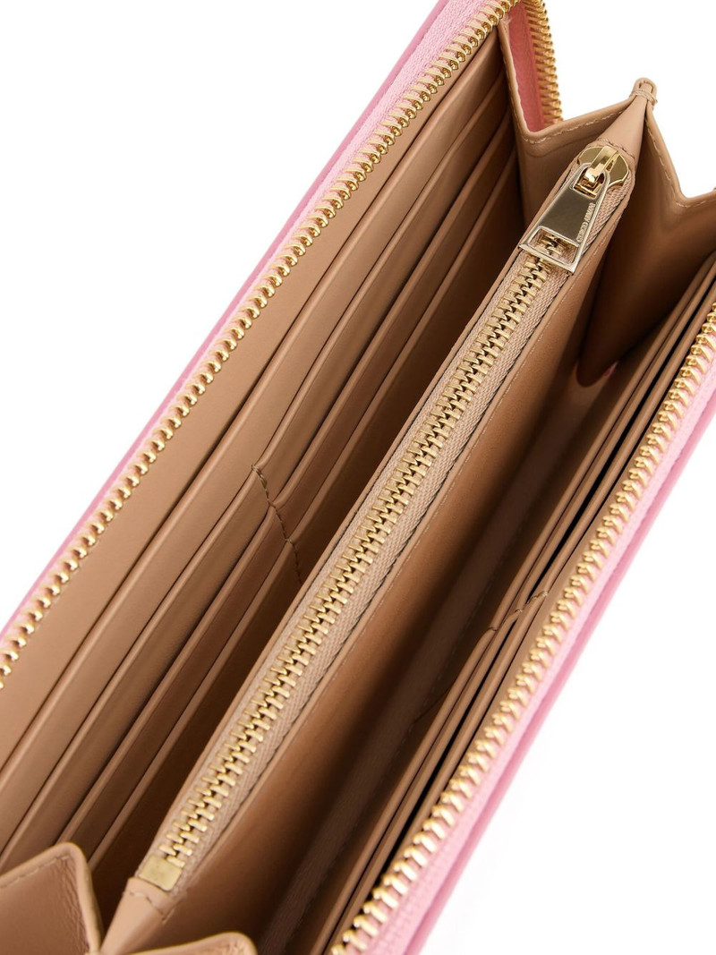 GIORGIO ARMANI logo-stamp zip wallet outlook