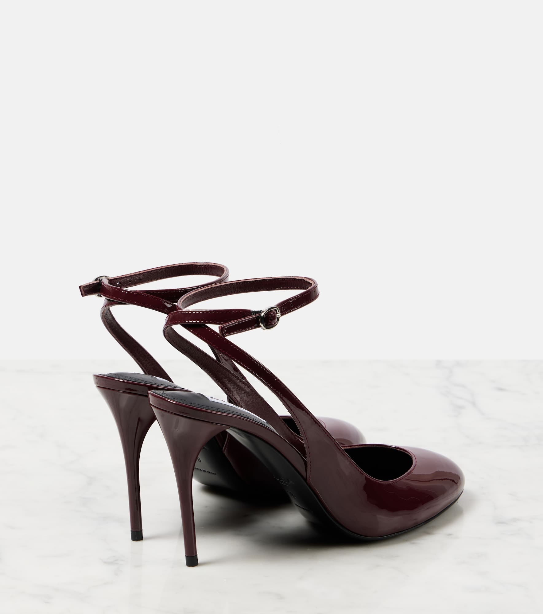 Décolleté 90 patent leather pumps - 2