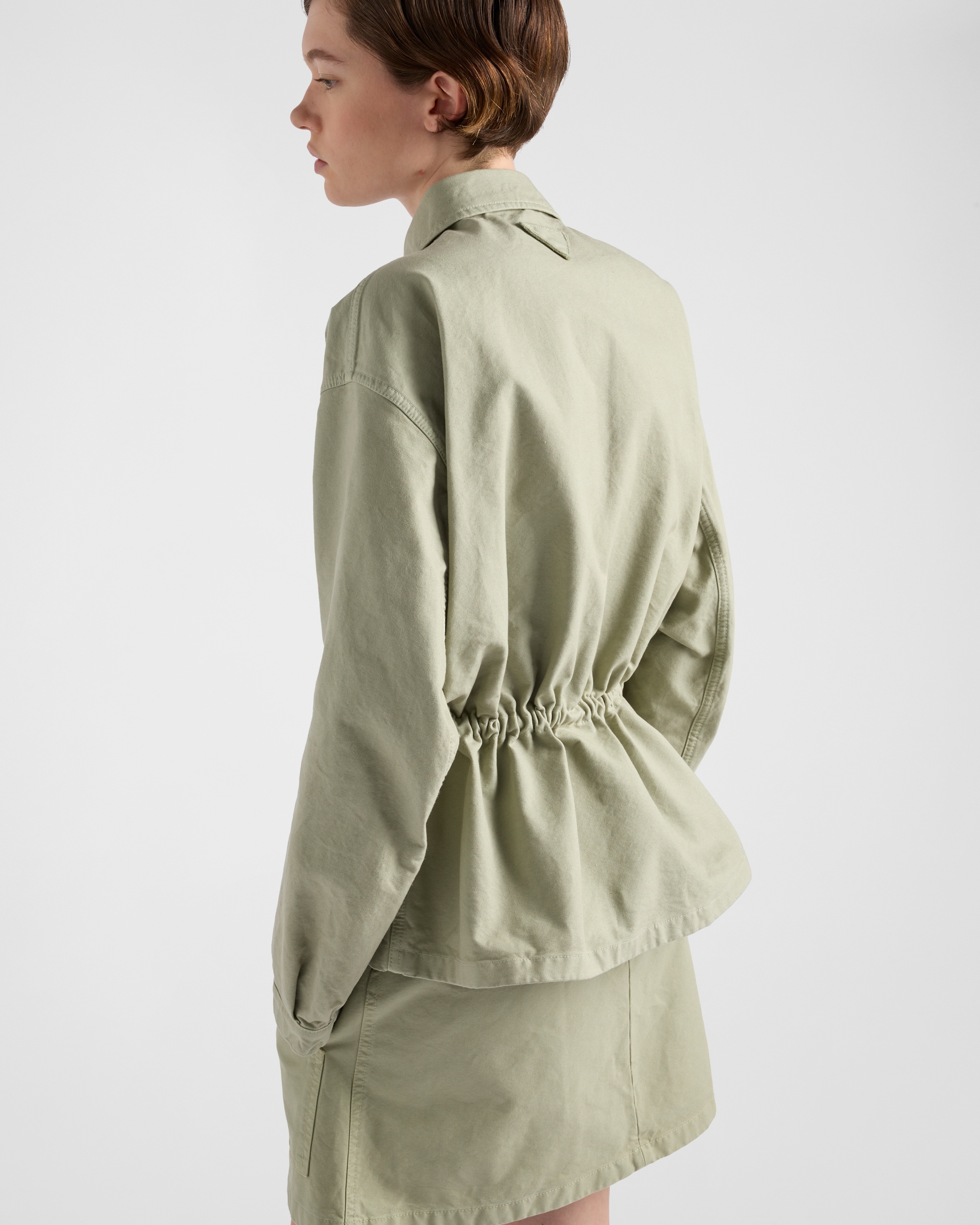Old canvas miniskirt - 4