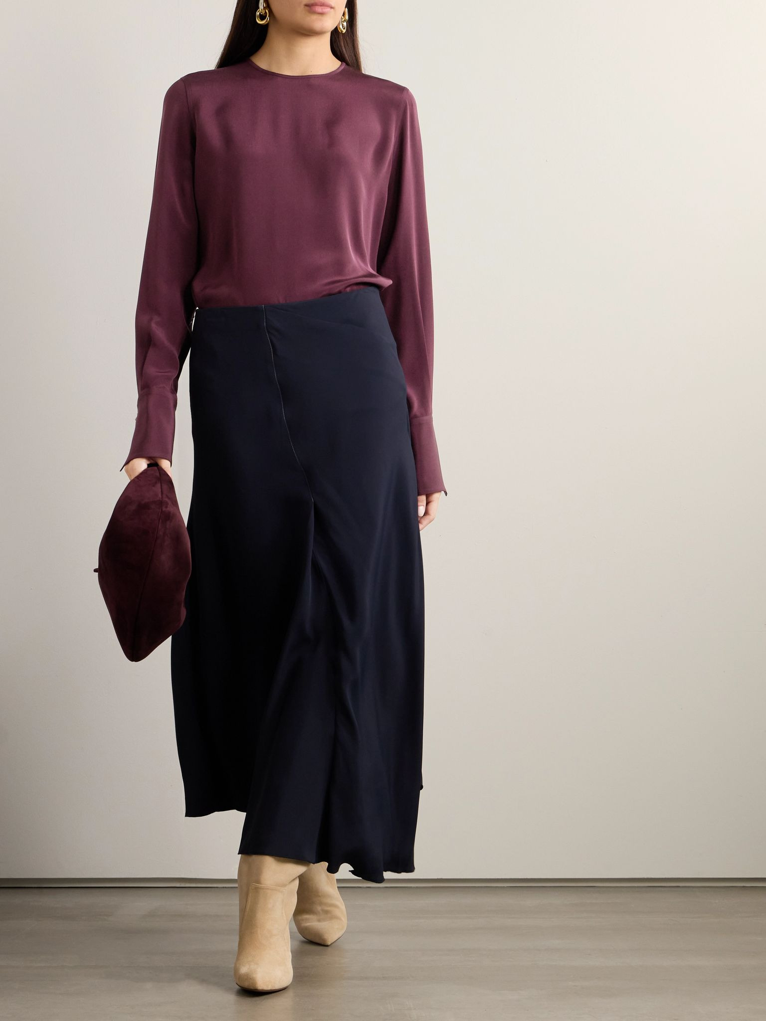 Jami silk blouse Red - 2