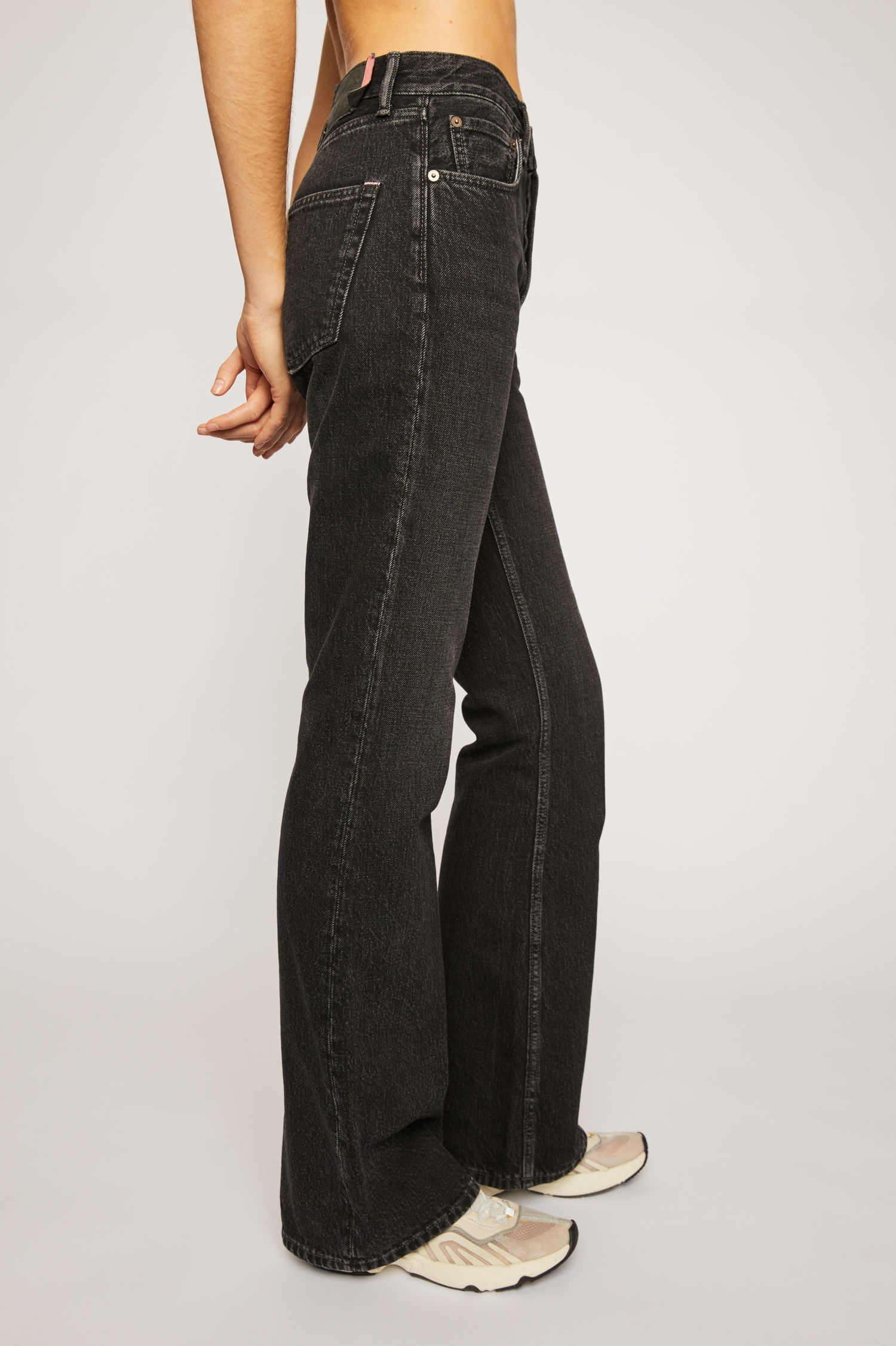 Relaxed bootcut jeans black - 5
