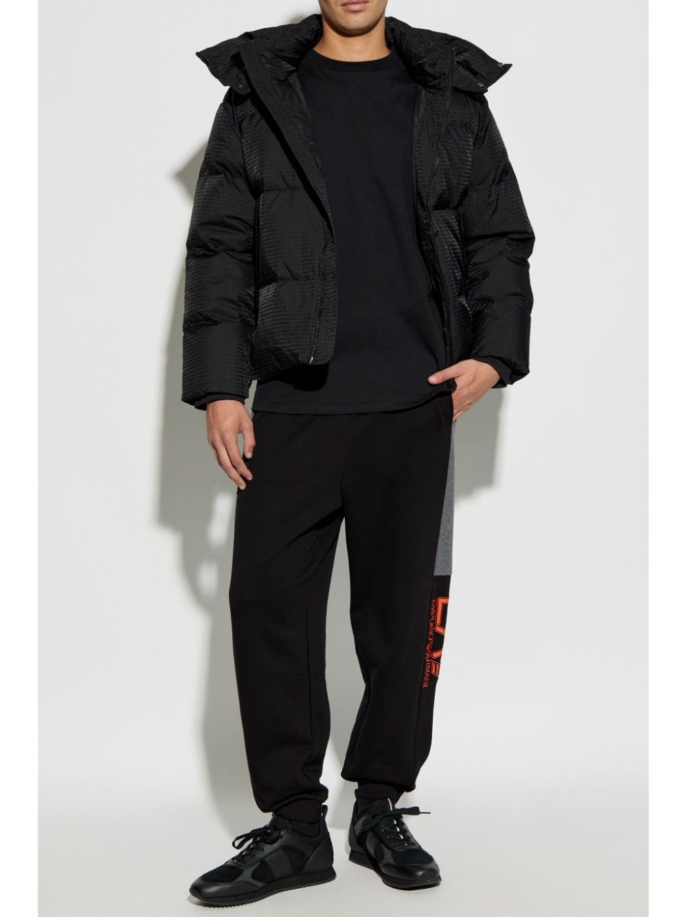 monogram padded jacket - 2