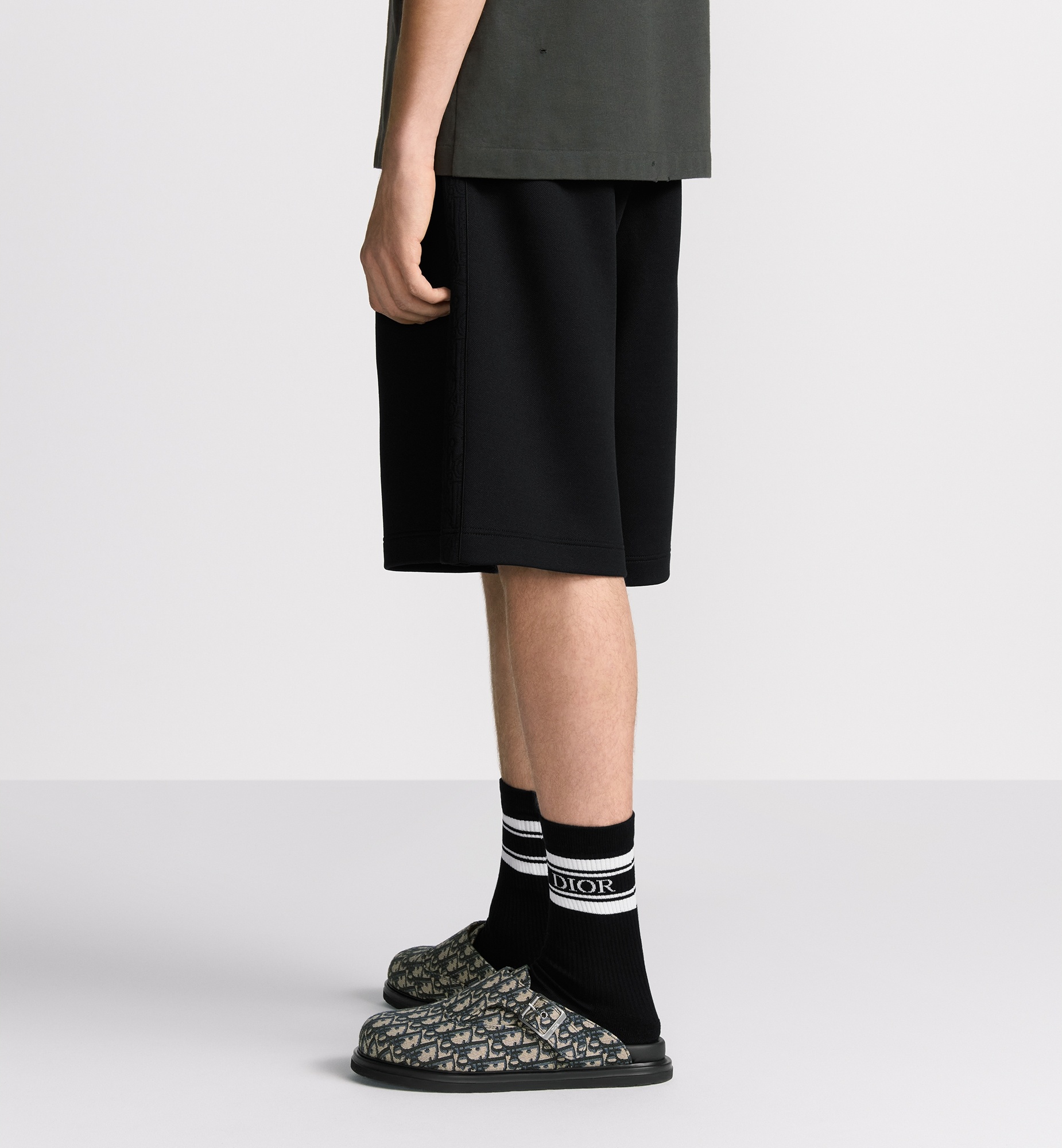 Dior Oblique Bermuda Shorts - 4