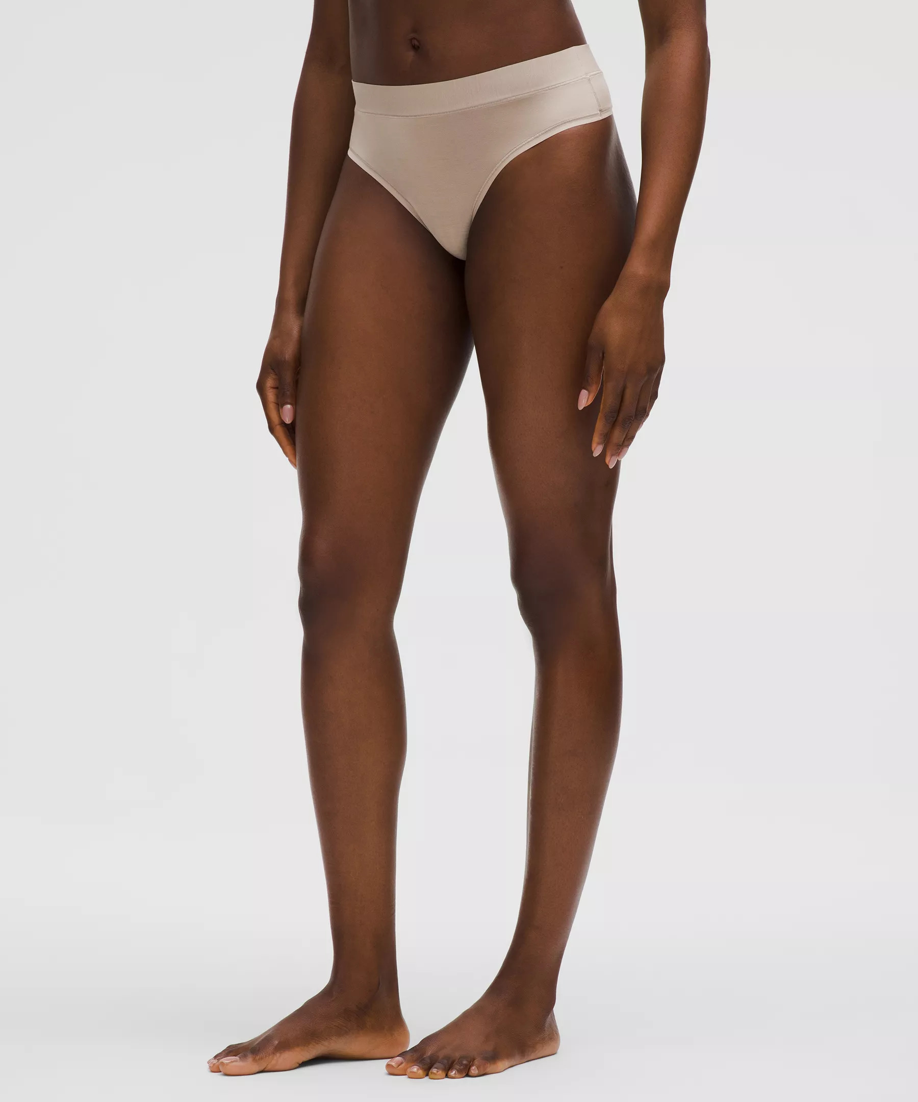 UnderEase High-Rise Thong Underwear *3 Pack - 2