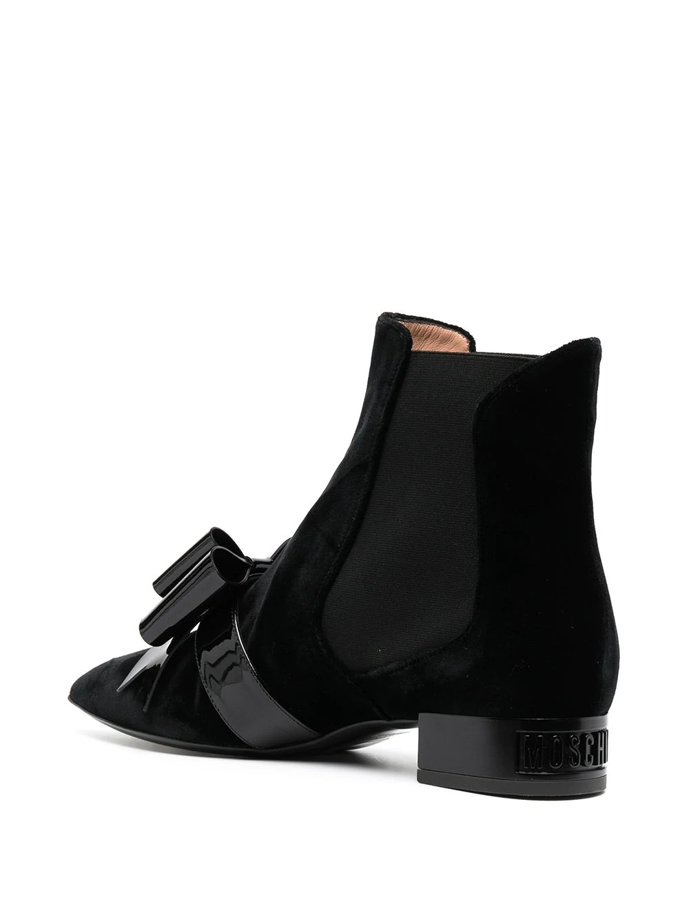 bow-detail ankle boots - 3