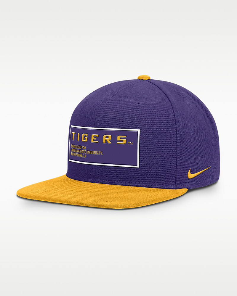 LSU On-Field Pro Men's Nike Dri-FIT College Adjustable Hat 1