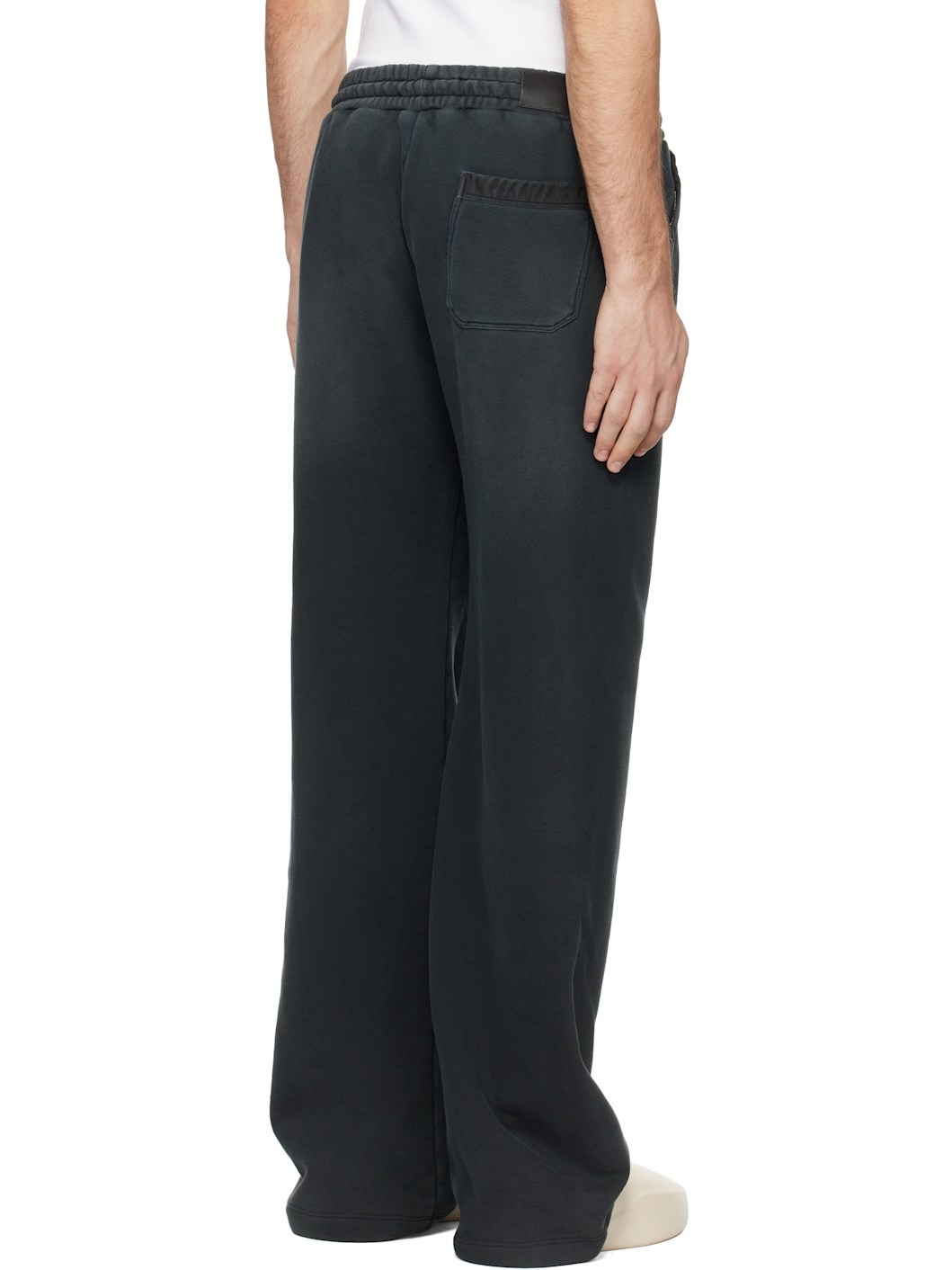 Black Vintage MA Sweatpants - 3