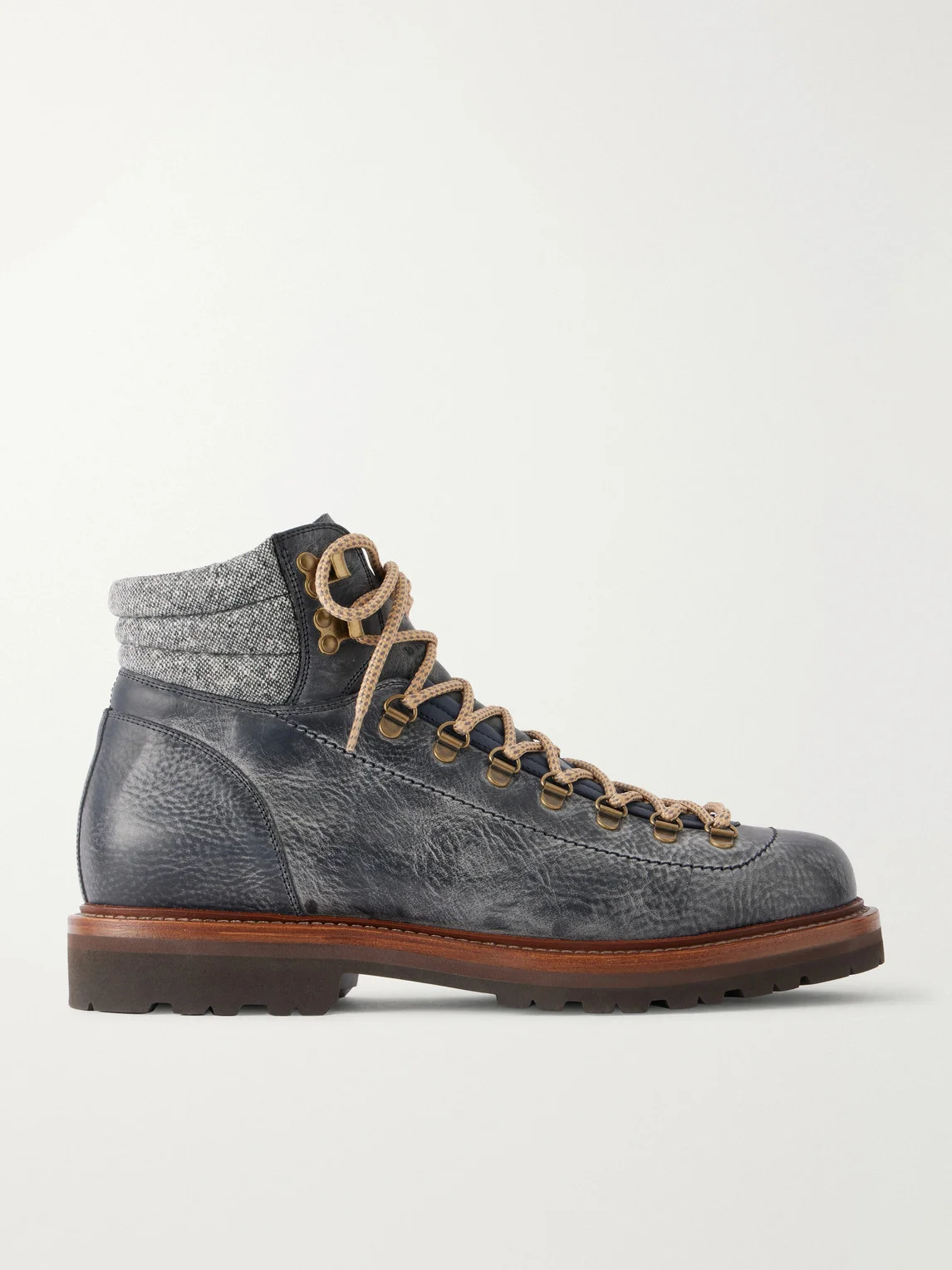Leather Hiking Boots - 1