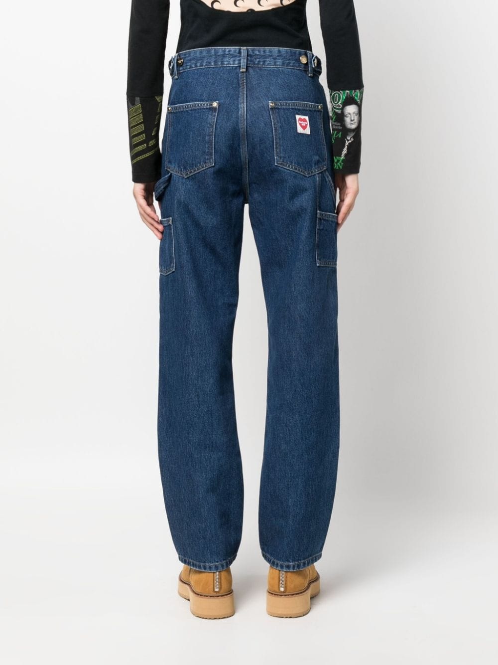 Nash mid-rise straight-leg jeans - 4