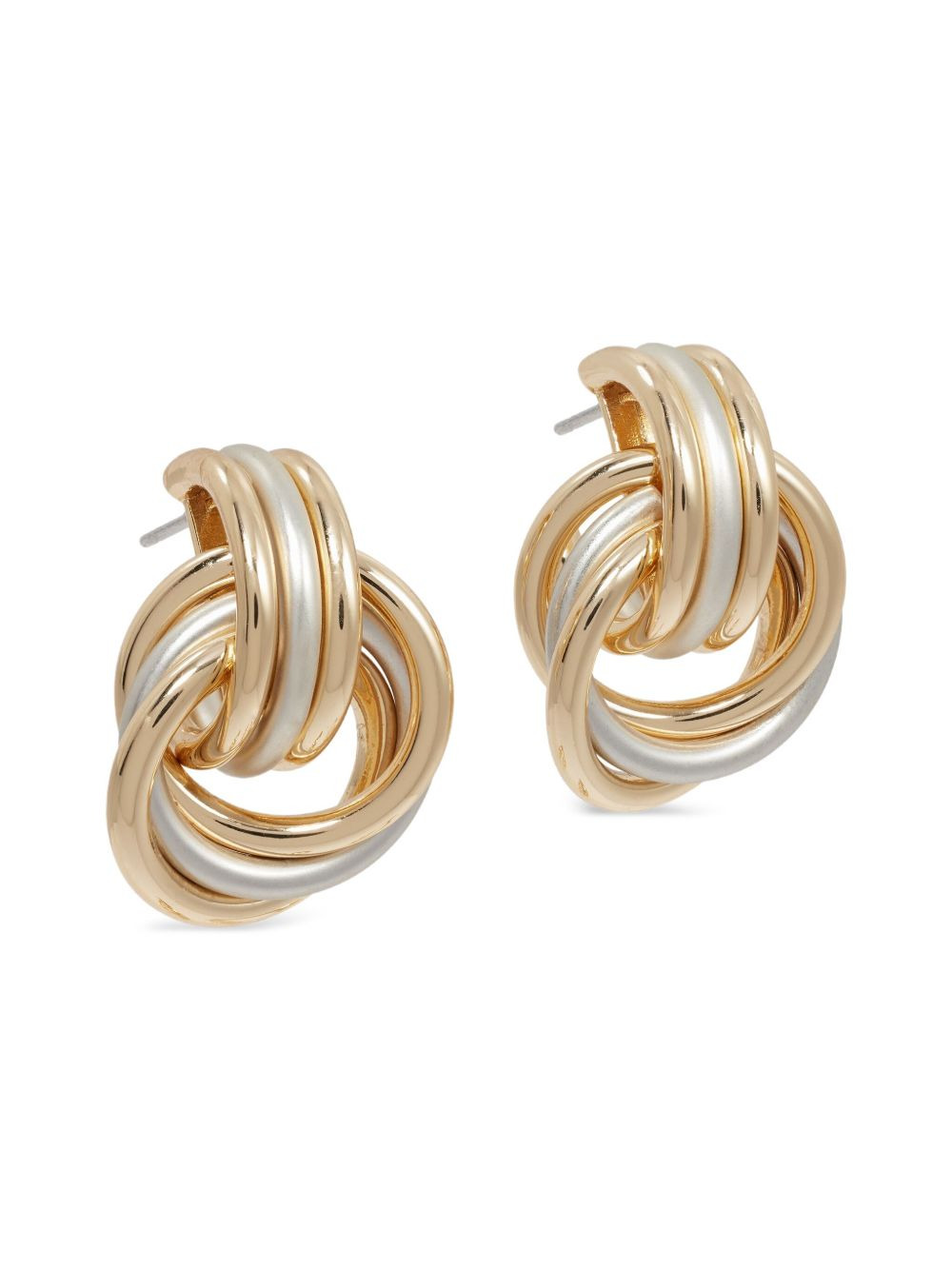 link knot earrings - 2