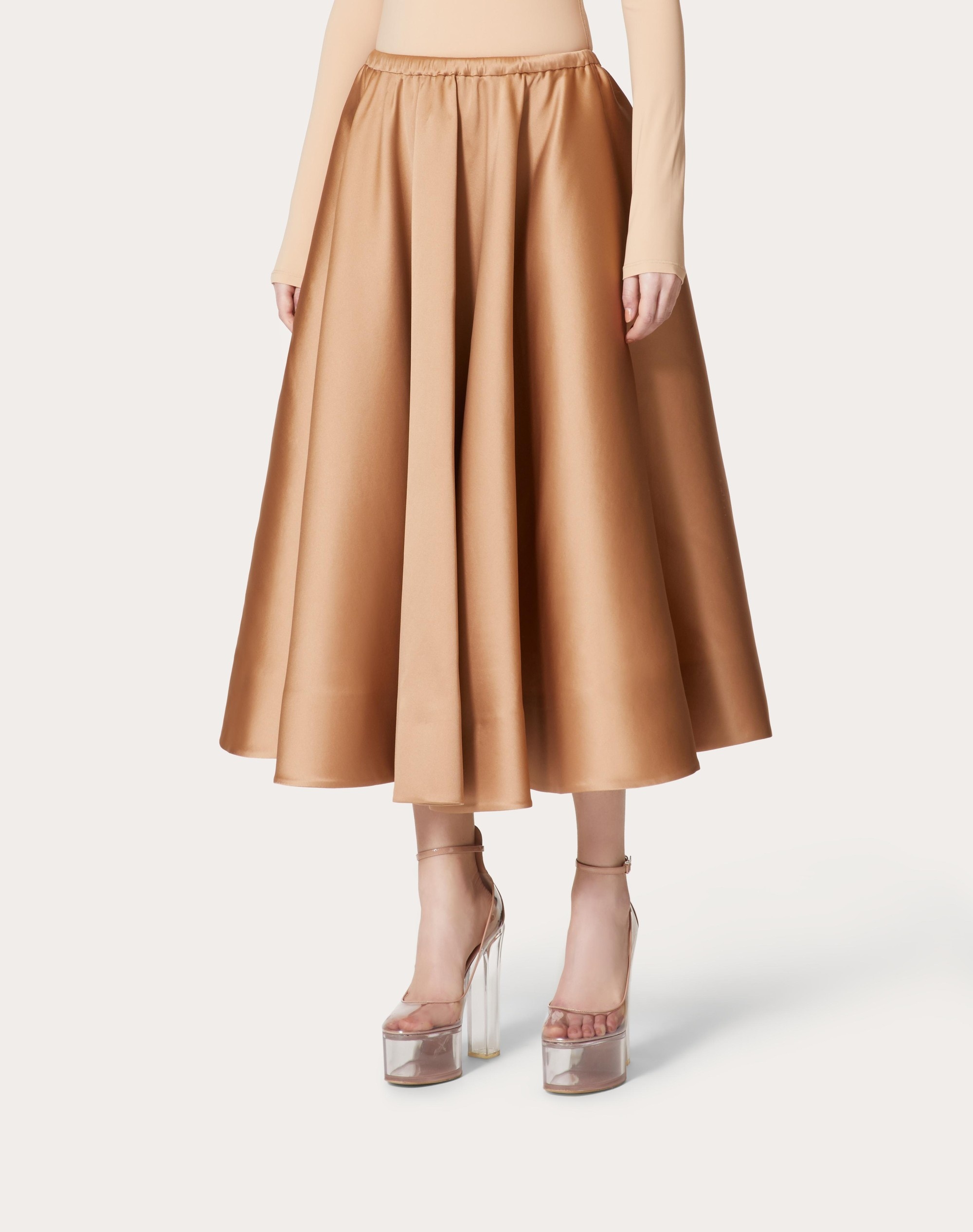 TECHNO DUCHESSE MIDI SKIRT - 3