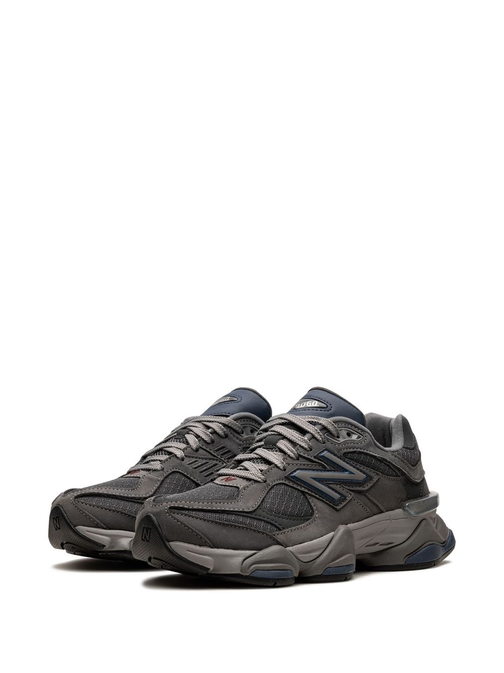 9060 panelled suede sneakers - 3