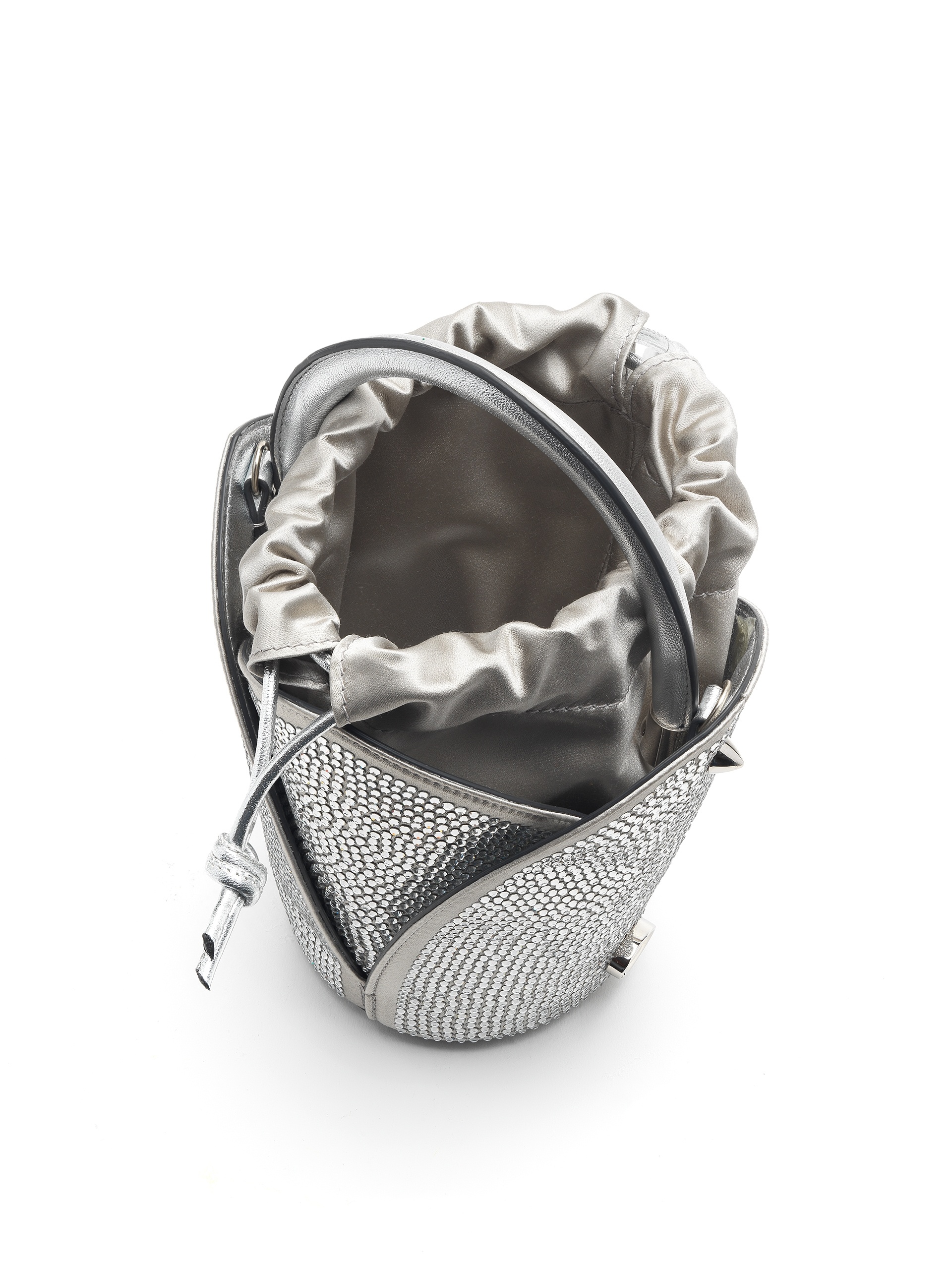 CRYSTAL PAVE TULIPAN NANO BAG - 5