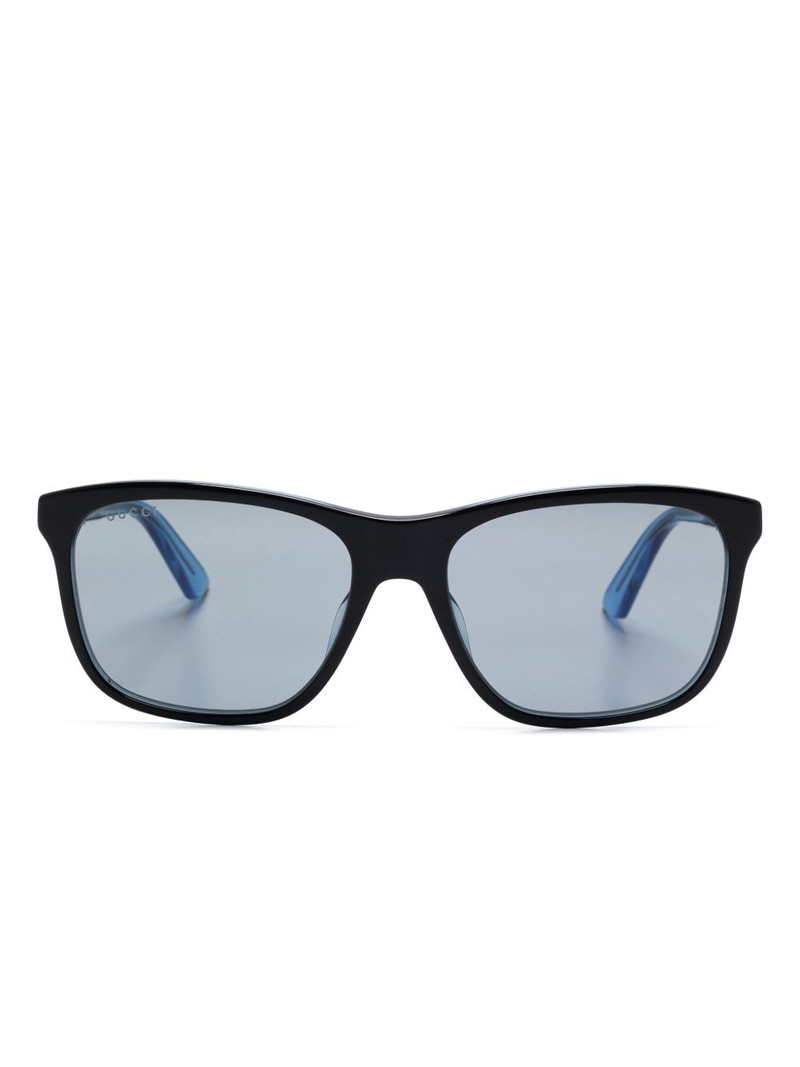 square-frame sunglasses 1
