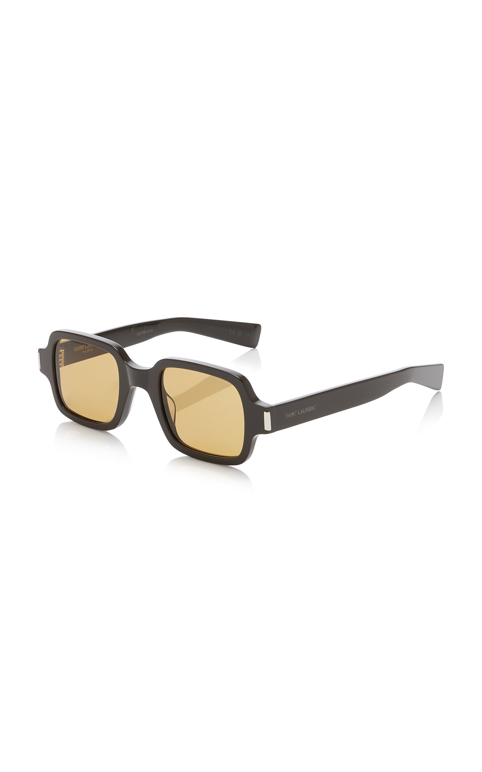 Square-Frame Acetate Sunglasses brown - 3