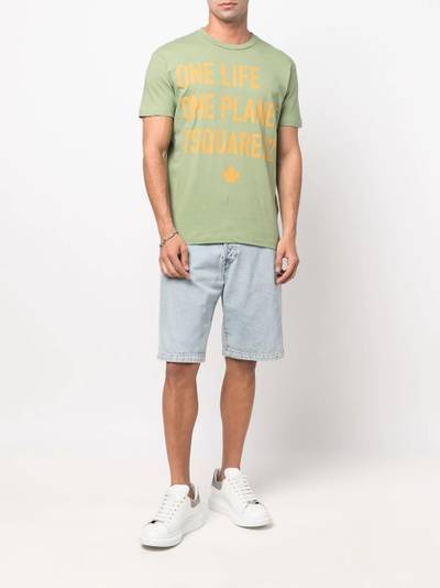 DSQUARED2 'One Life One Planet' T-shirt outlook