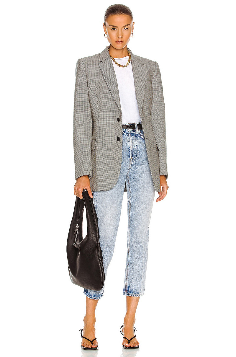 GRLFRND Karolina High Rise Straight Crop outlook