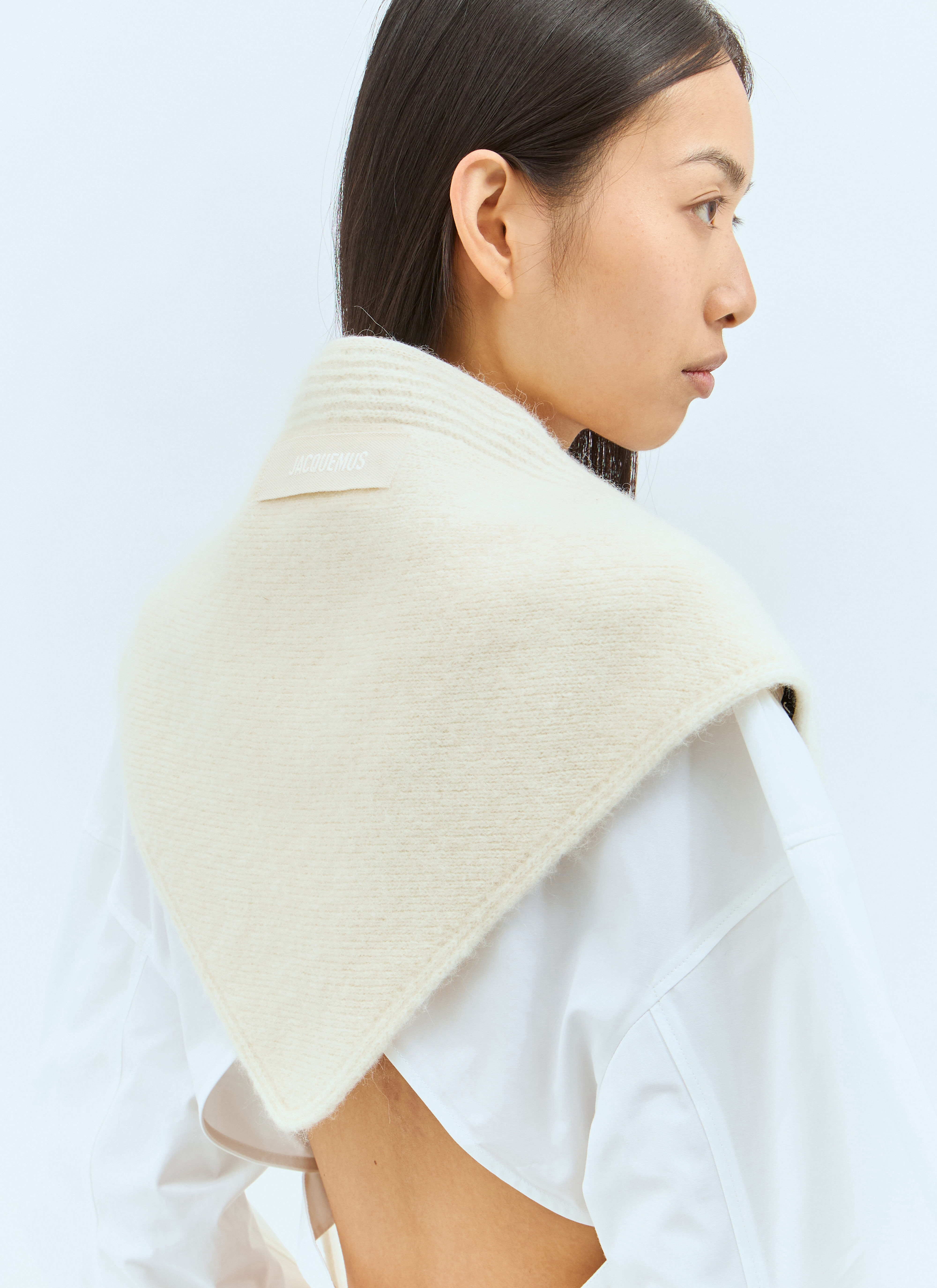 Le Chale Gros Grain Scarf - 2