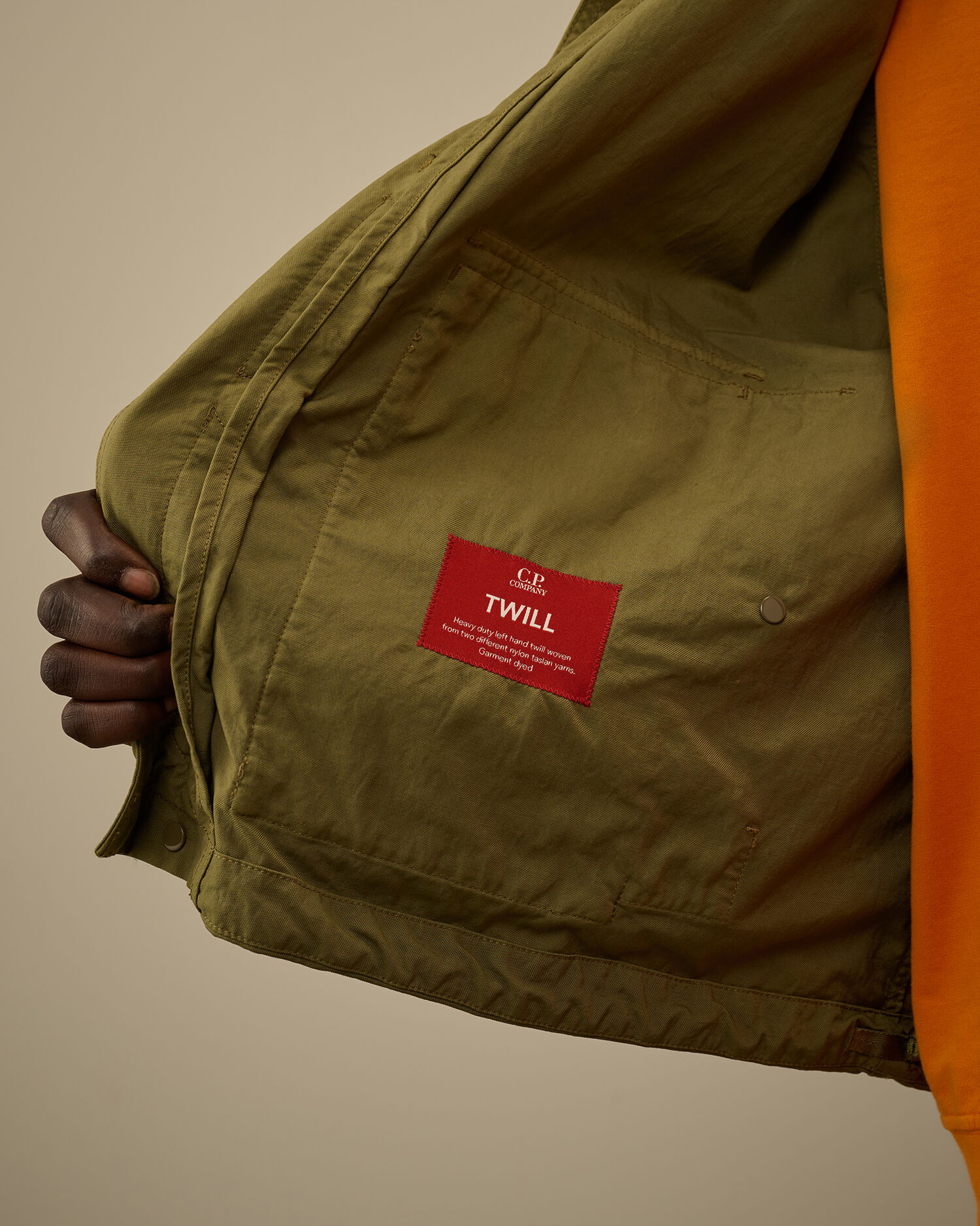 Twill Hooded Short Jacket - 7