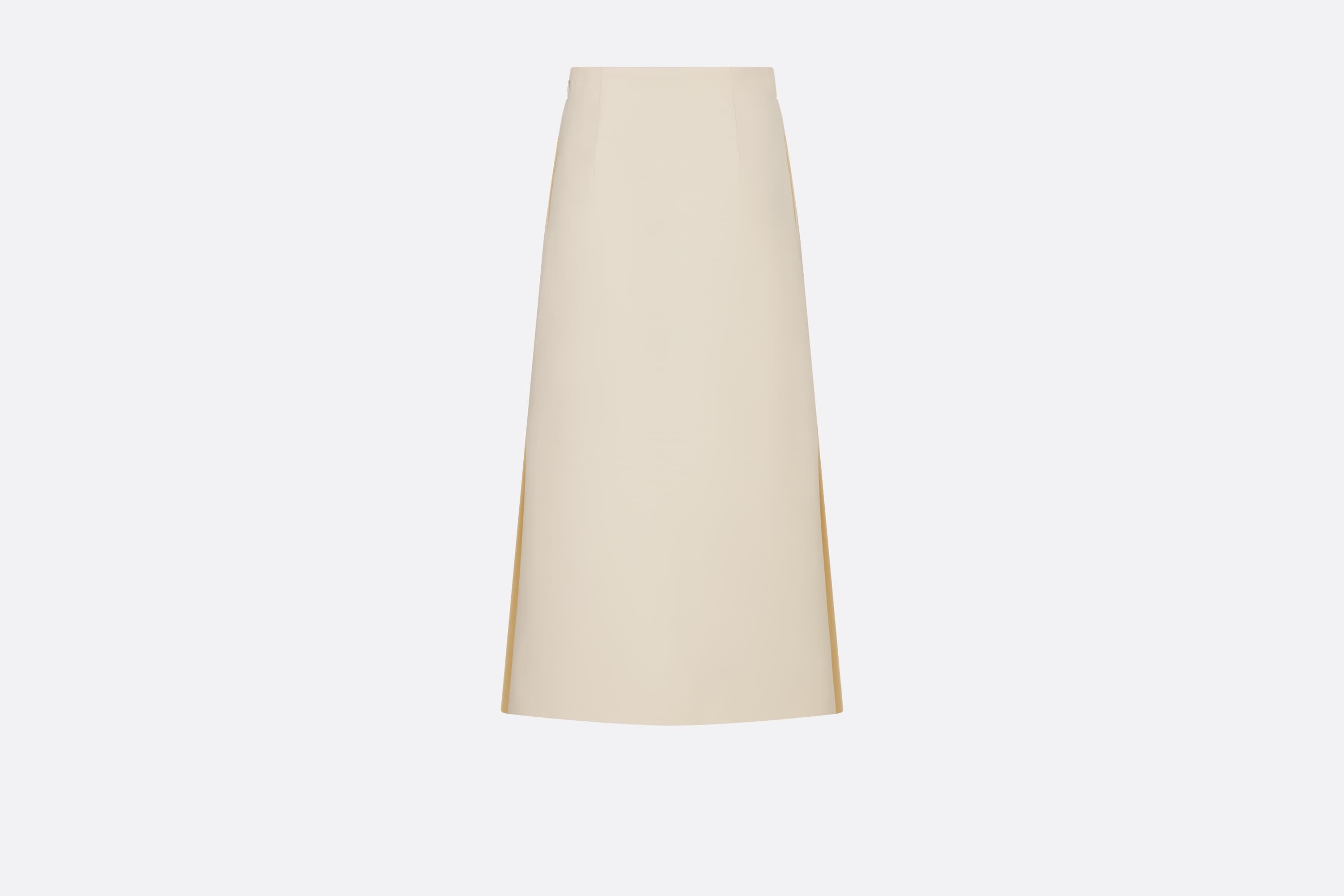 Mid-Length Straight-Cut Skirt - 2