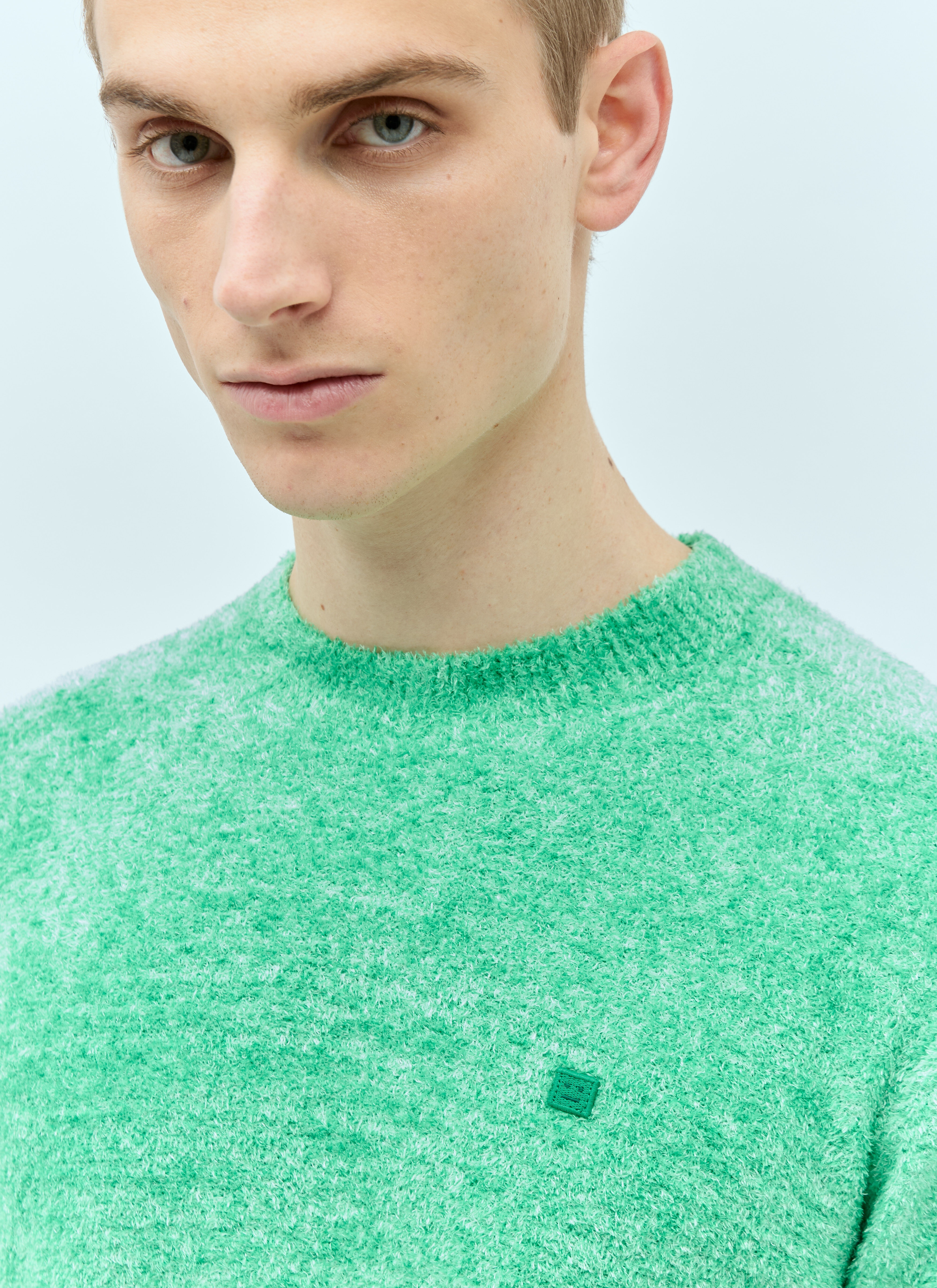 Textured Knit Sweater - 3