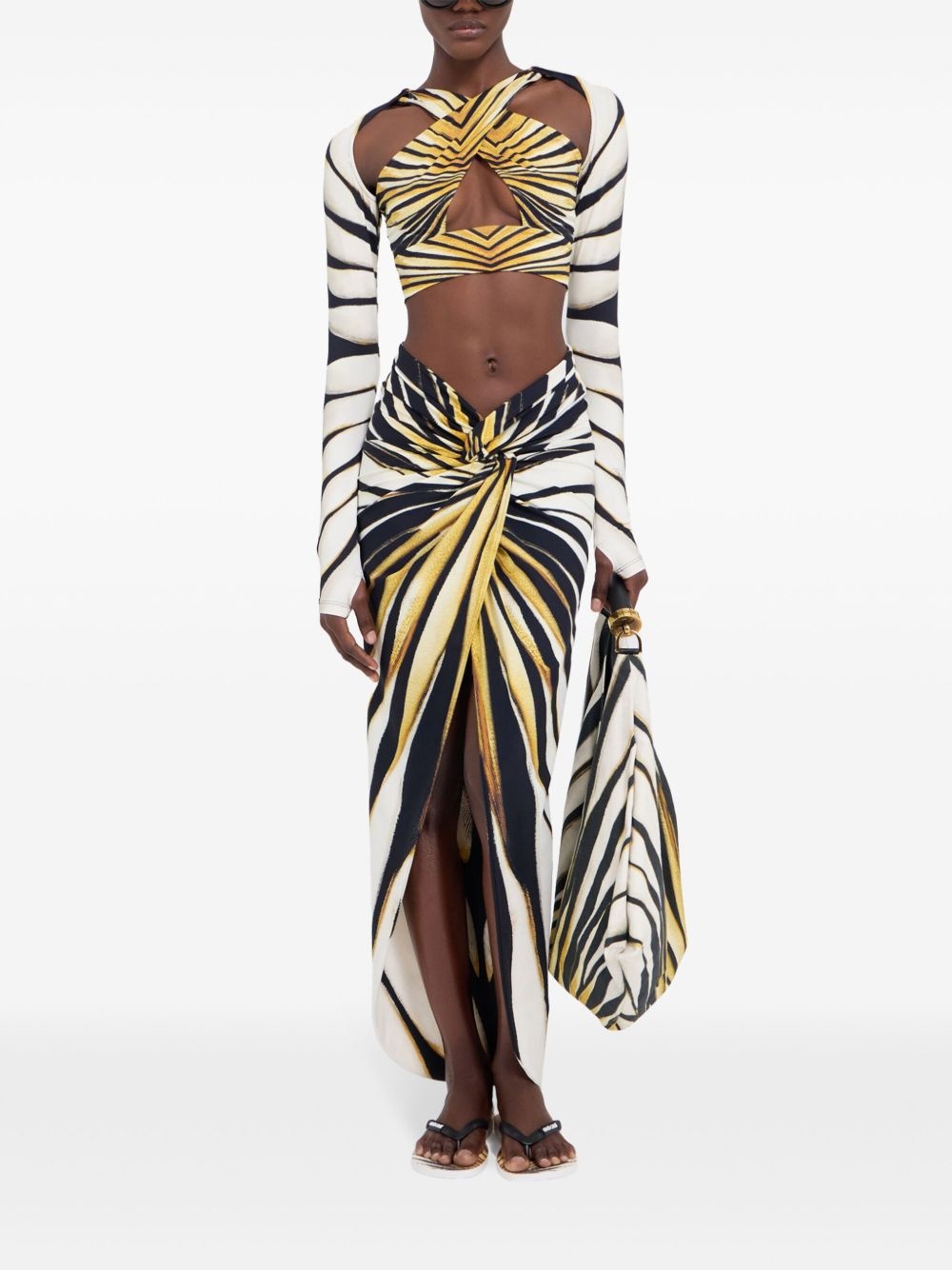 Ray of Gold-print pareo - 3