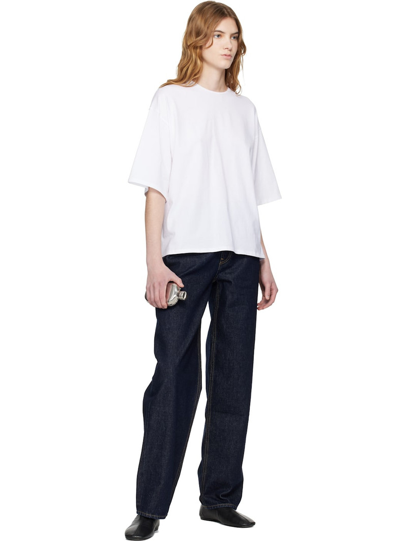 Loulou de Saison White Osis Oversized T-shirt outlook