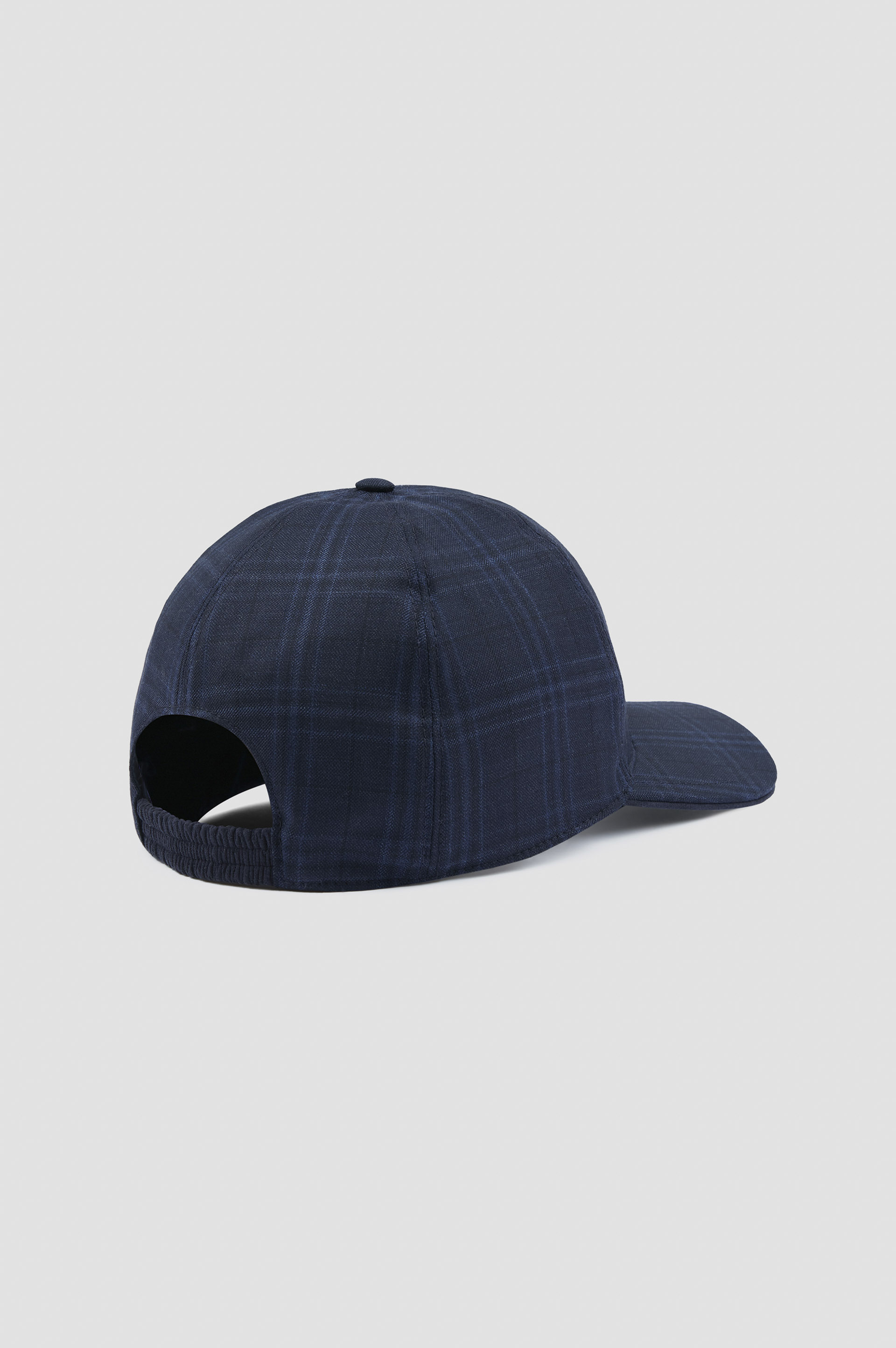 WOOL TARTAN BASEBALL CAP - 3