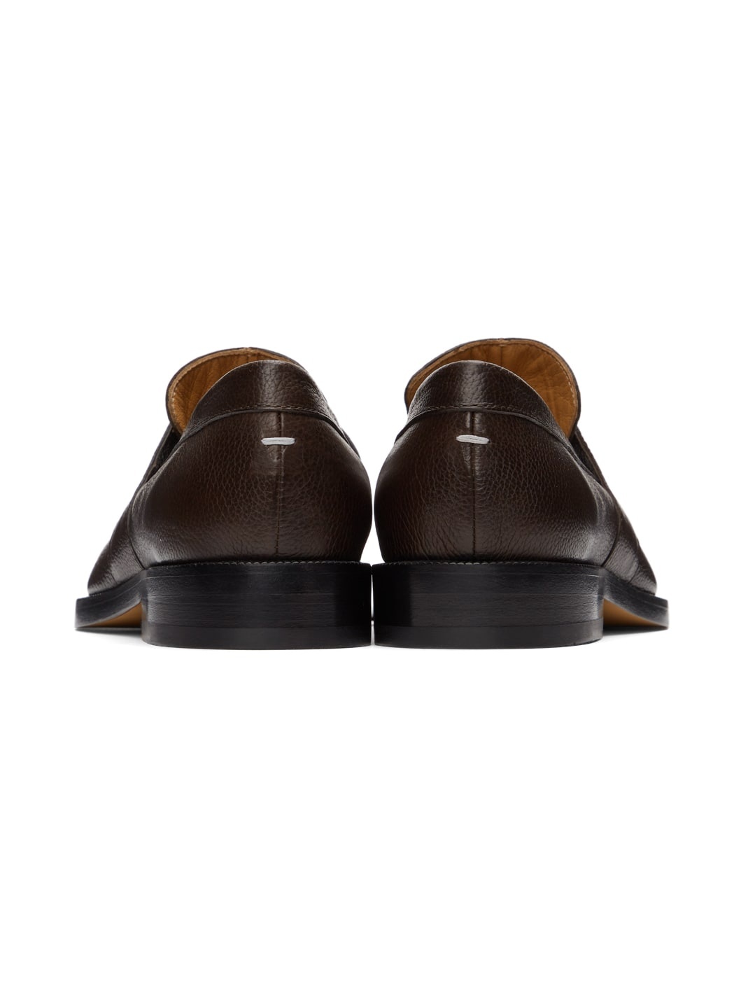 Brown Soft Tabi Loafers - 4