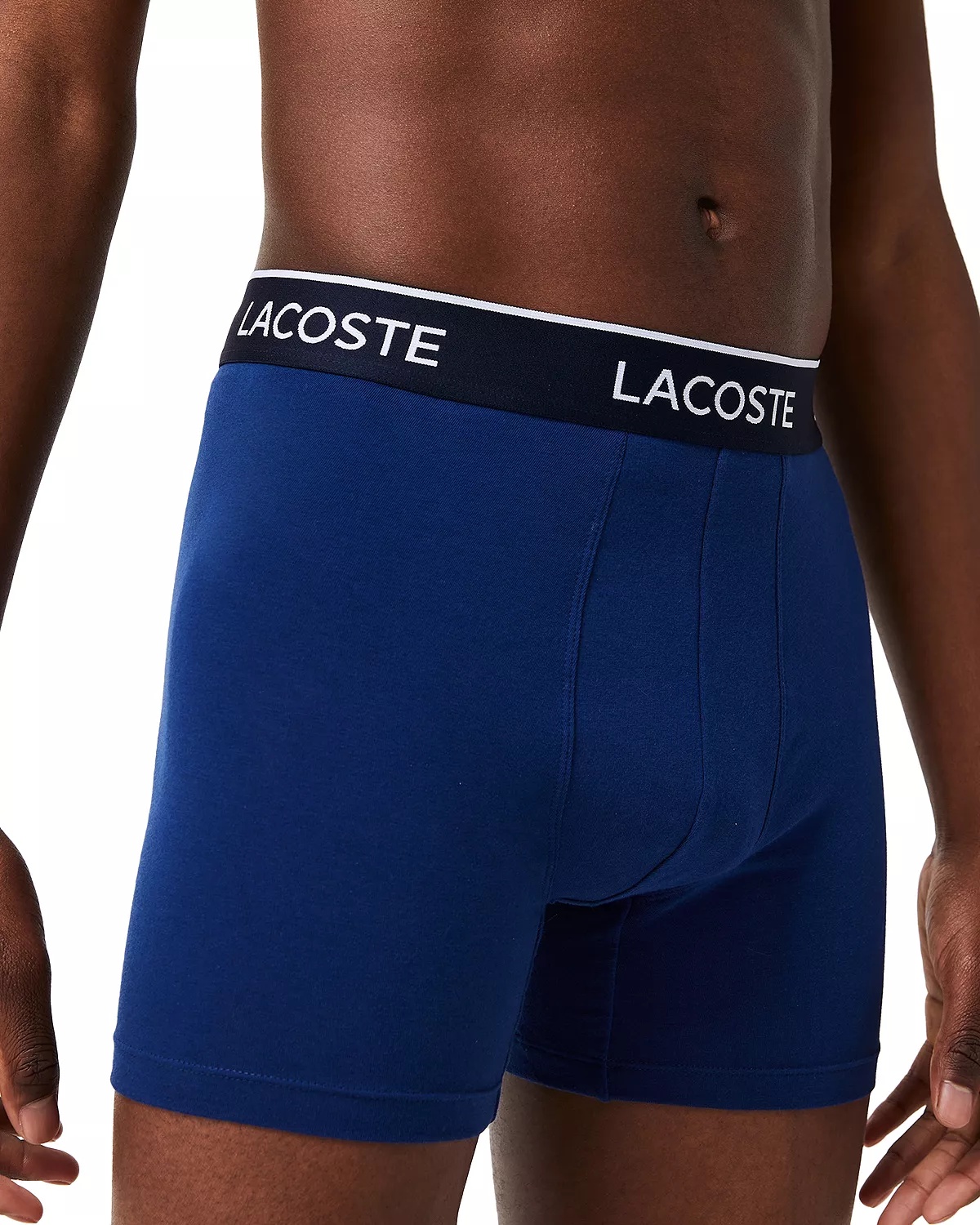 Cotton Stretch Logo Waistband Long Boxer Briefs, Pack of 3 - 6
