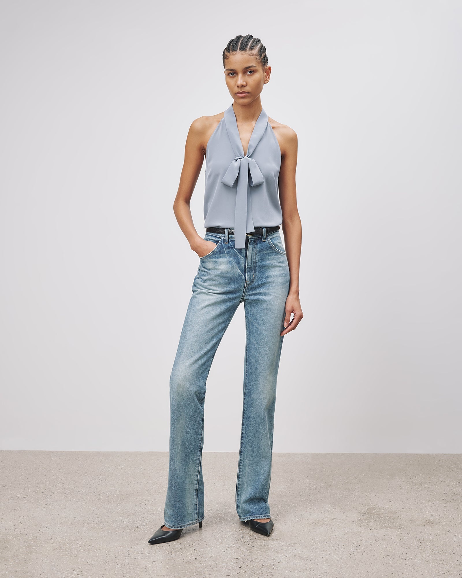 ZELIE HALTERNECK TOP - 4